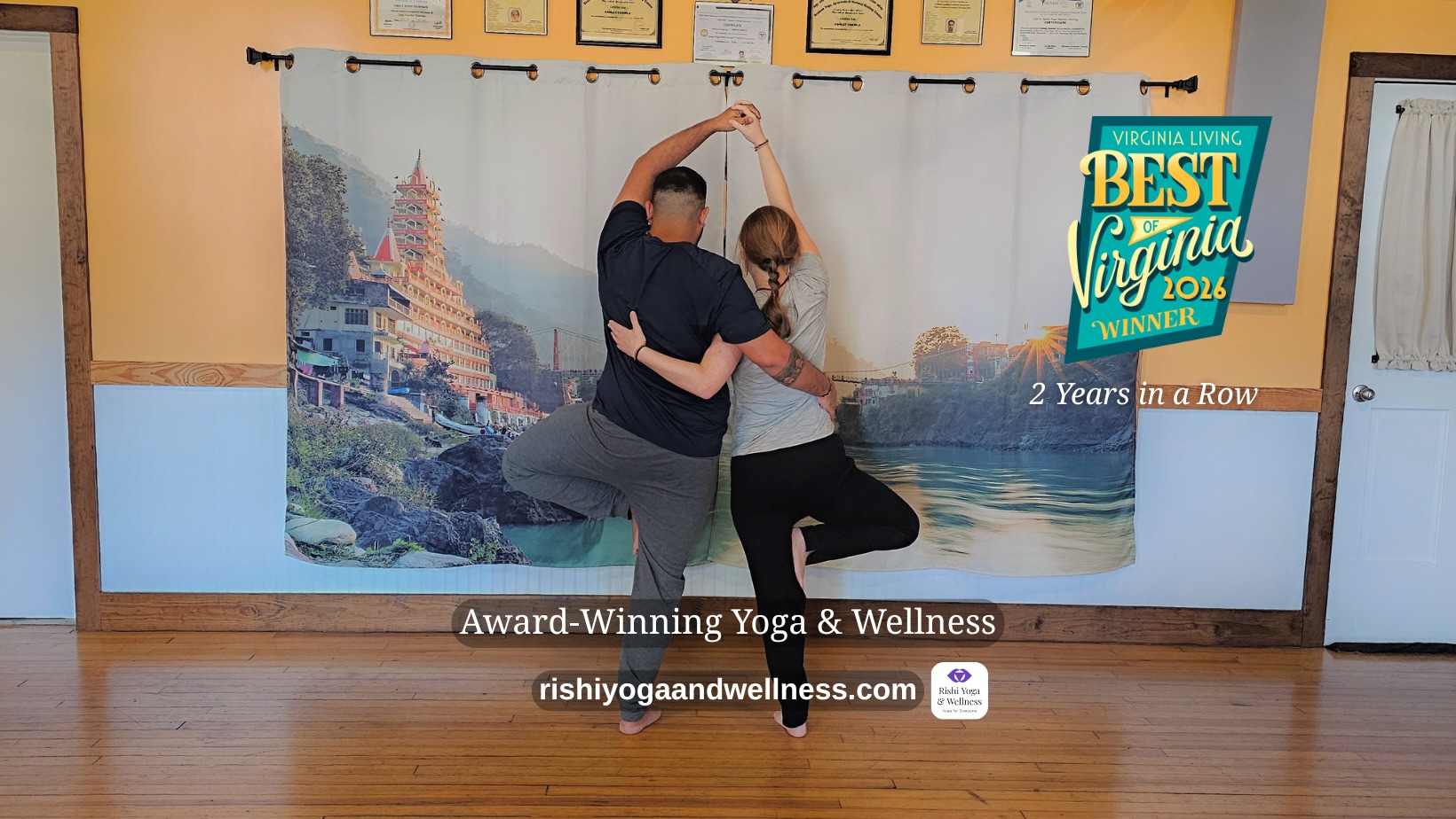 Two years in a row. š
*
Because of this incredible community, Rishi Yoga & Wellness has officially been voted Best of Virginia again for 2026.
*
To our students, clients, retreat guests, livestream members, and supporters; to each person who has walked through our doors, joined us online, trusted us with their wellness journey, or shared us with a friend. THANK YOU.
*
To celebrate, weāll be sharing special community offerings throughout the week!
*
#bestofvirginia2026 #virginialiving #supportlocal #yogastudio #northernneckva @virginialiving @virginiasriverrealm @lancasterbythebay @rapprecord