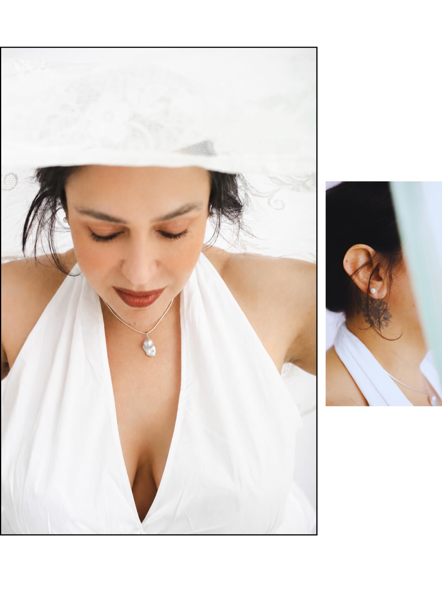 This was a lighting test shoot for an upcoming bridal photo project with @flaviamash_photography and me @meganomics101 on makeup for a local jewelry company. Even professionals need to practice until it’s perfect. #photographyulm