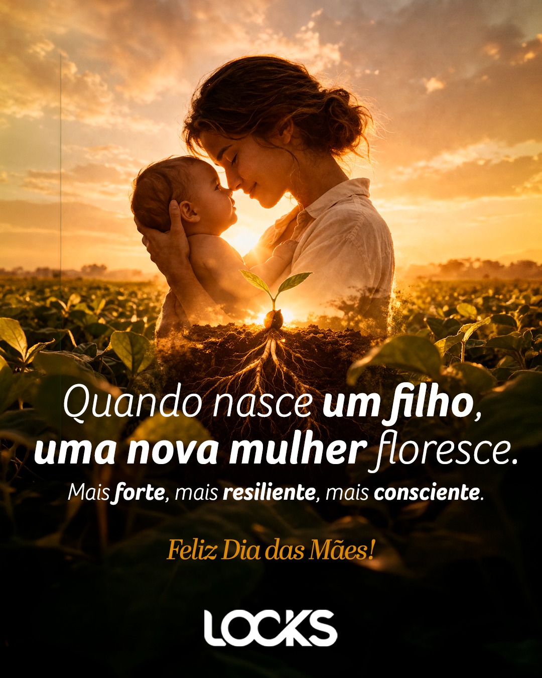 Assim como na terra, tudo começa em silêncio.
Debaixo da superfície, algo cresce, se fortalece, cria raízes.
E então, um dia, rompe.
Não nasce só um filho.
Nasce uma mulher mais forte, mais resiliente, mais consciente.
Porque toda vida que chega ao mundo…
também transforma quem a cultiva.
Feliz Dia das Mães!
#diasdasmaes #felizdiadasmaes #maeforte #locks