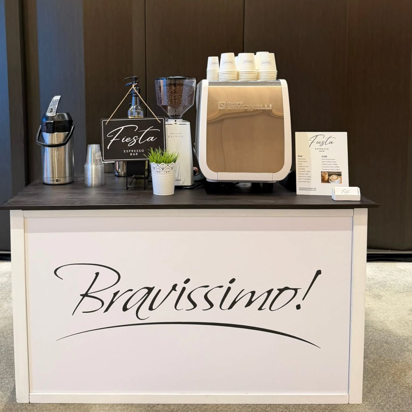 Fabulous event at the @parkhyattto , where the Intact team gathered to exchange ideas, meetings and discuss new projects. A full, successful day, and it was a pleasure to see familiar faces again and to have them enjoy our coffee. Until next time!
#fiestaespressobar #torontoeventplanner #parkhyatttoronto #mobileespressobar #corporateevents