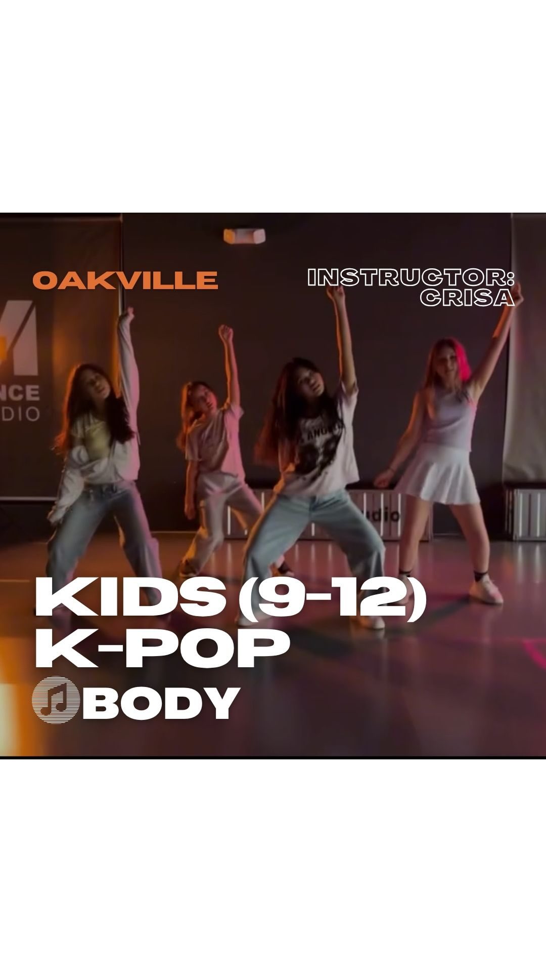 Another successful month for our Kids classes learning a K-pop choreo! Our Saturday Kids K-pop in Oakville wrapped up April with a big success, all the hard work for the month clearly paying off❤️🔥
👩🏫 Instructor: Crisa
⏰ Kids(9-12) K-pop: Saturday 6:10-7:20pm(Oakville)
🎶 Body - @dayoung_offcl
#dance #mississauga #oakville #kpop #kidsclasses