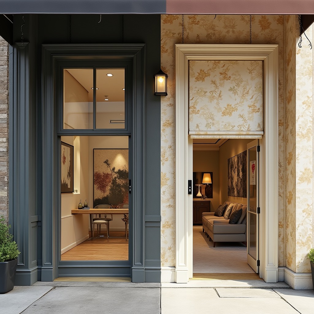 Before and after: our custom-printed wallpaper and made-to-measure blinds turned a plain storefront into a polished, durable display. We worked with the client on design, chose UV-resistant materials, and delivered a crisp finish that lasts. Want a one-off or bulk order? Link in bio. Tell us which detail you love most — pattern, texture, or colour? 🎨🪟✨ #InteriorRefresh #CustomPrints #SmallBusinessStyle #DurableDesign #MadeInIndia #ShopLocal #RetailDesign #BeforeAndAfter