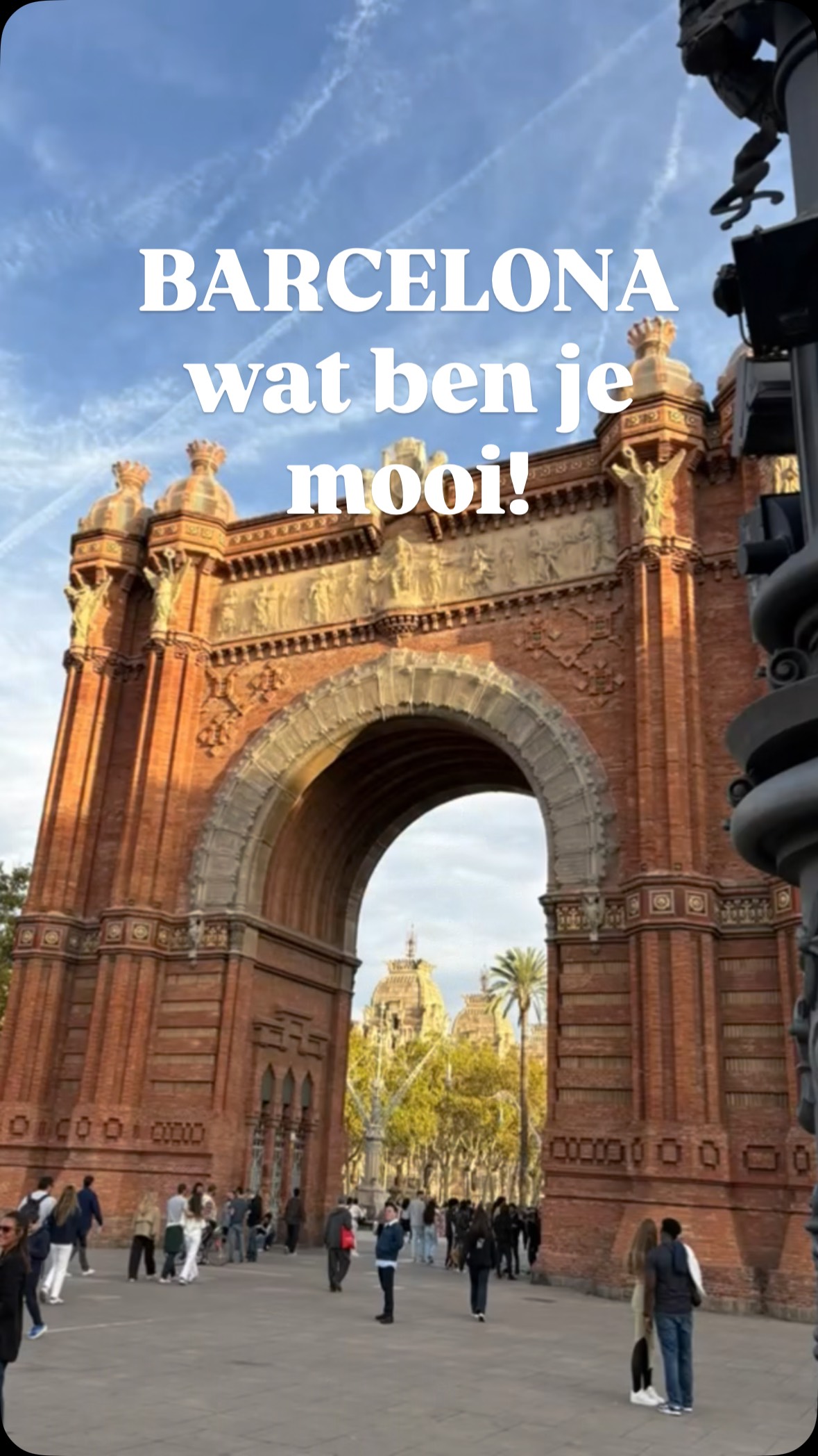 Barcelona wat ben je mooi…..
Sfeer impressies van de stad zoals je deze ziet tijdens onze wandel- en fietstours.
❤️ #barcelonacity #barcelona #barcelonaarchitecture #fietstourbarcelona #wandeltourbarcelona