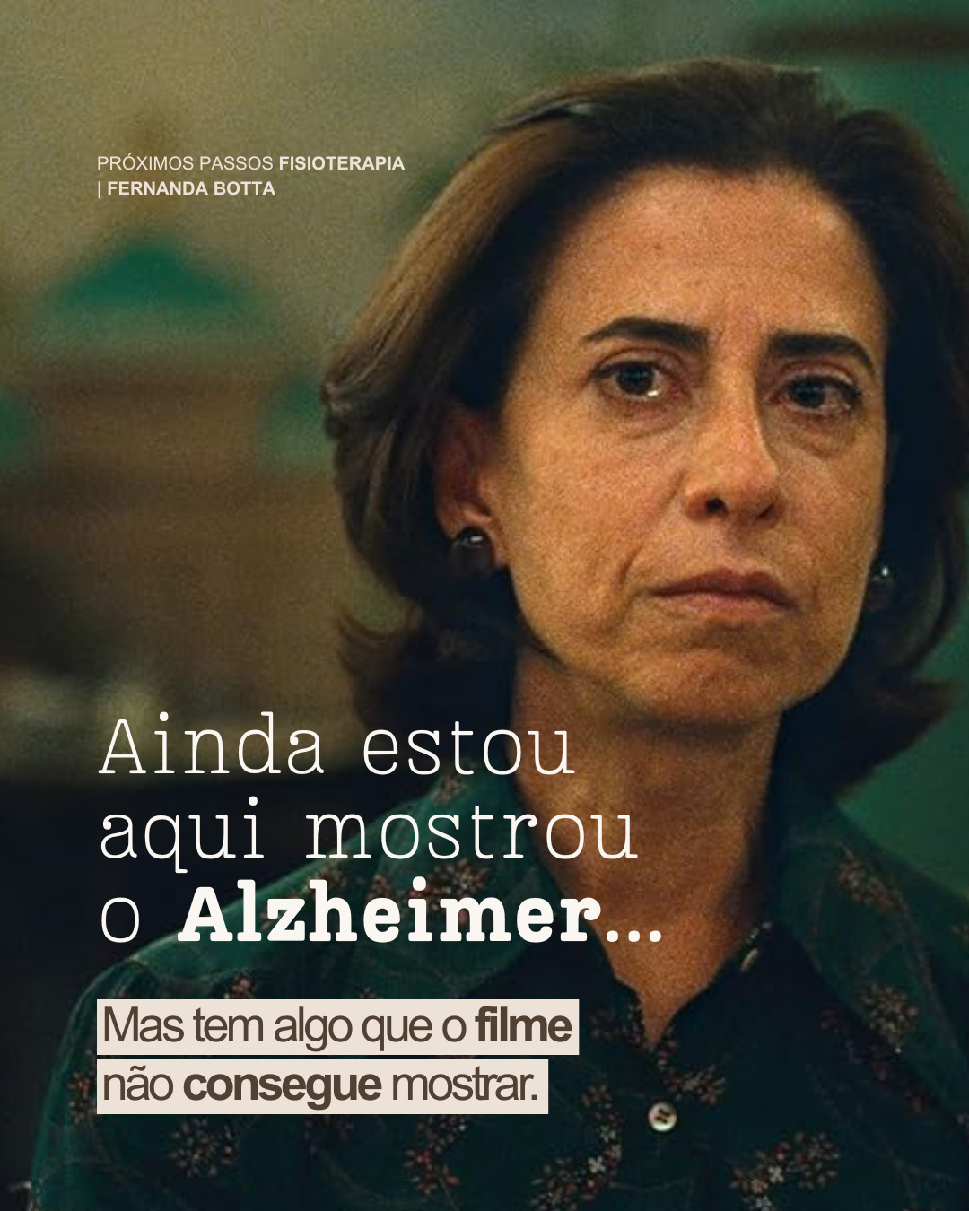 Filmes sobre doenças neurológicas têm um papel que a ciência sozinha não consegue: tornam a experiência visível. O que a gente faz com essa visibilidade é outra história.
Assistiu ao filme? O que ele mexeu em você?