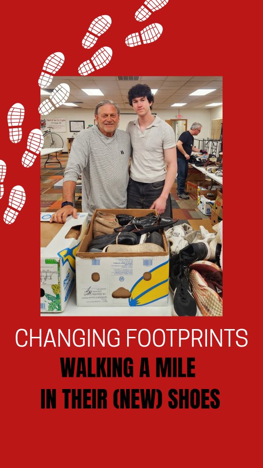 For many of our neighbors, walking is their sole means of transportation and having shoes that fit are important.
Last Thursday our Board members gathered at Heart of the City to setup for our annual shoe drive.
This weekend we had the joy of providing over 250 pairs of shoes to our community thanks to the continued partnership with Changing Footprints!
We are privileged to now walk a mile alongside our neighbors in their new shoes, and many more miles to come.
#generosity
#bethechange #helpinghands