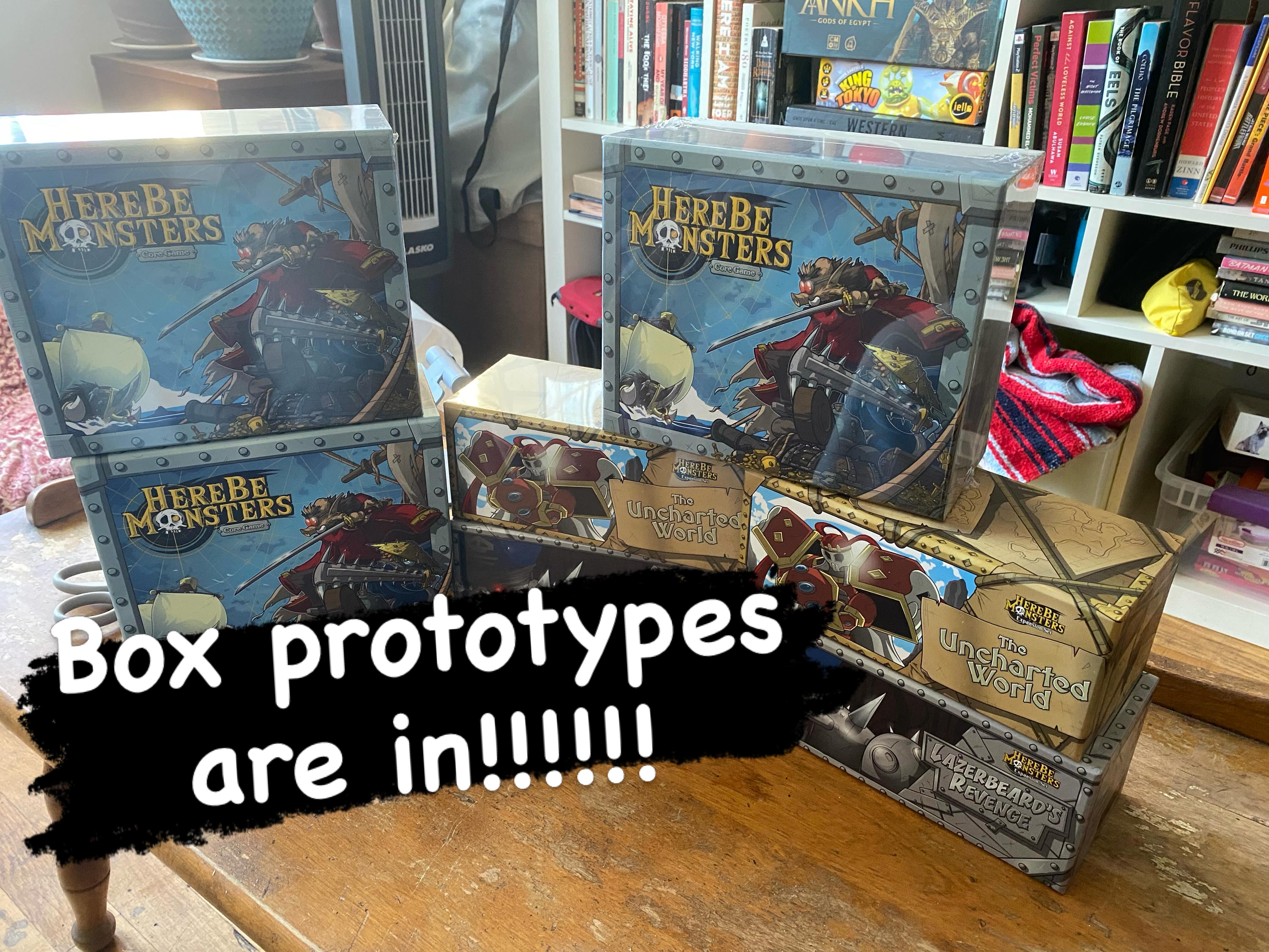 I’ll do a detailed breakdown soon, but they are looking sooooooooo goood!!! We can’t wait to get them into your hands!!!
#pirates #herebemonsters #hbm