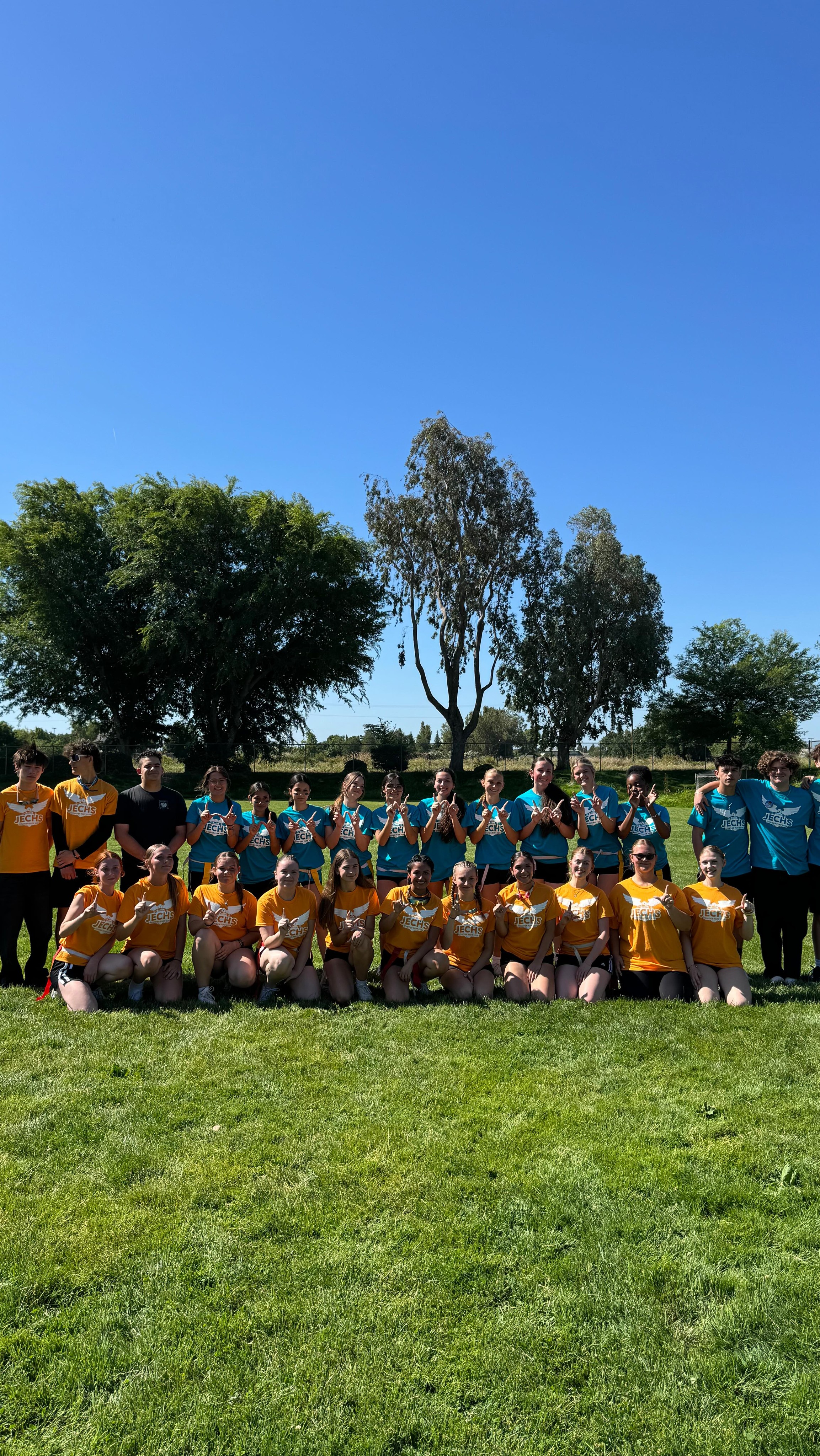 Powderpuff 2026!! Our favorite way to close out the school year! 📣🏈🧡🩵