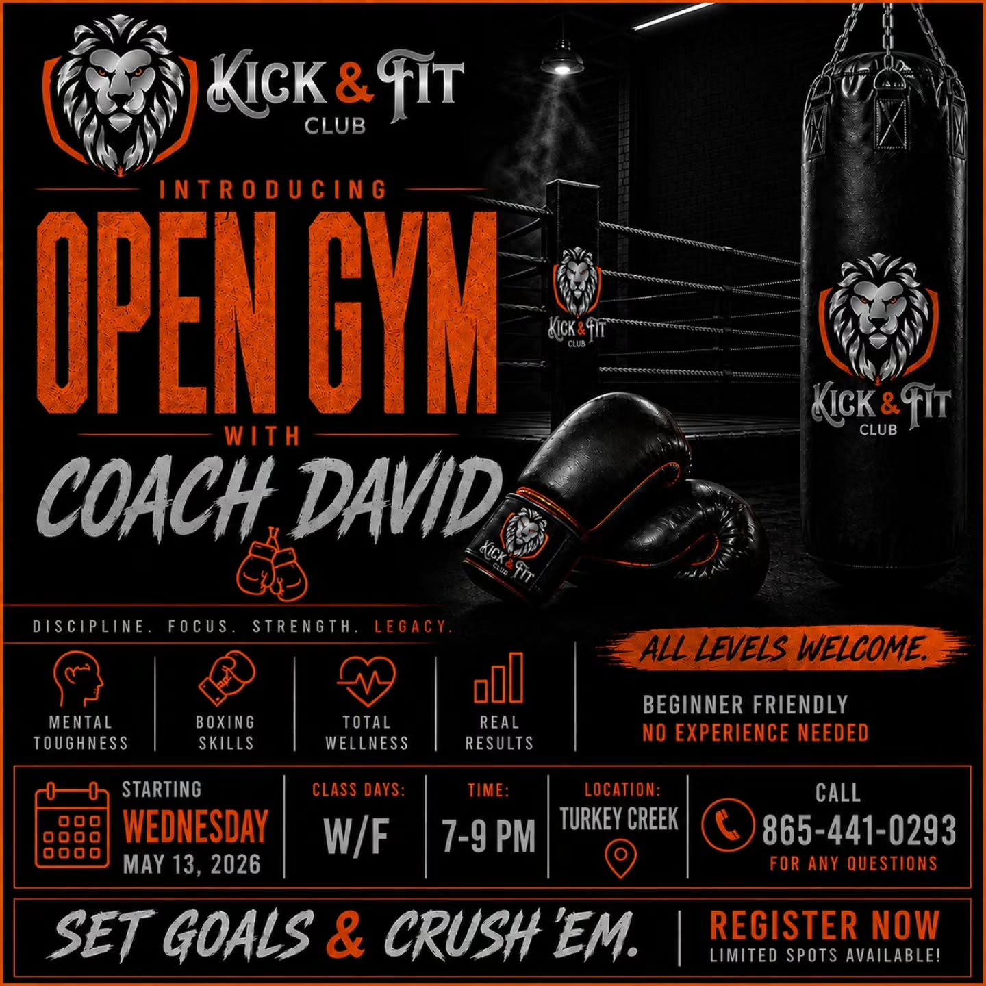 STARTING TONIGHT 7-9! EVERY WEDNESDAY & FRIDAY NIGHT! OPEN GYM. MEMBERS FREE! GUESTS $20! @isaacsbuilt @the.kickboxing.guy