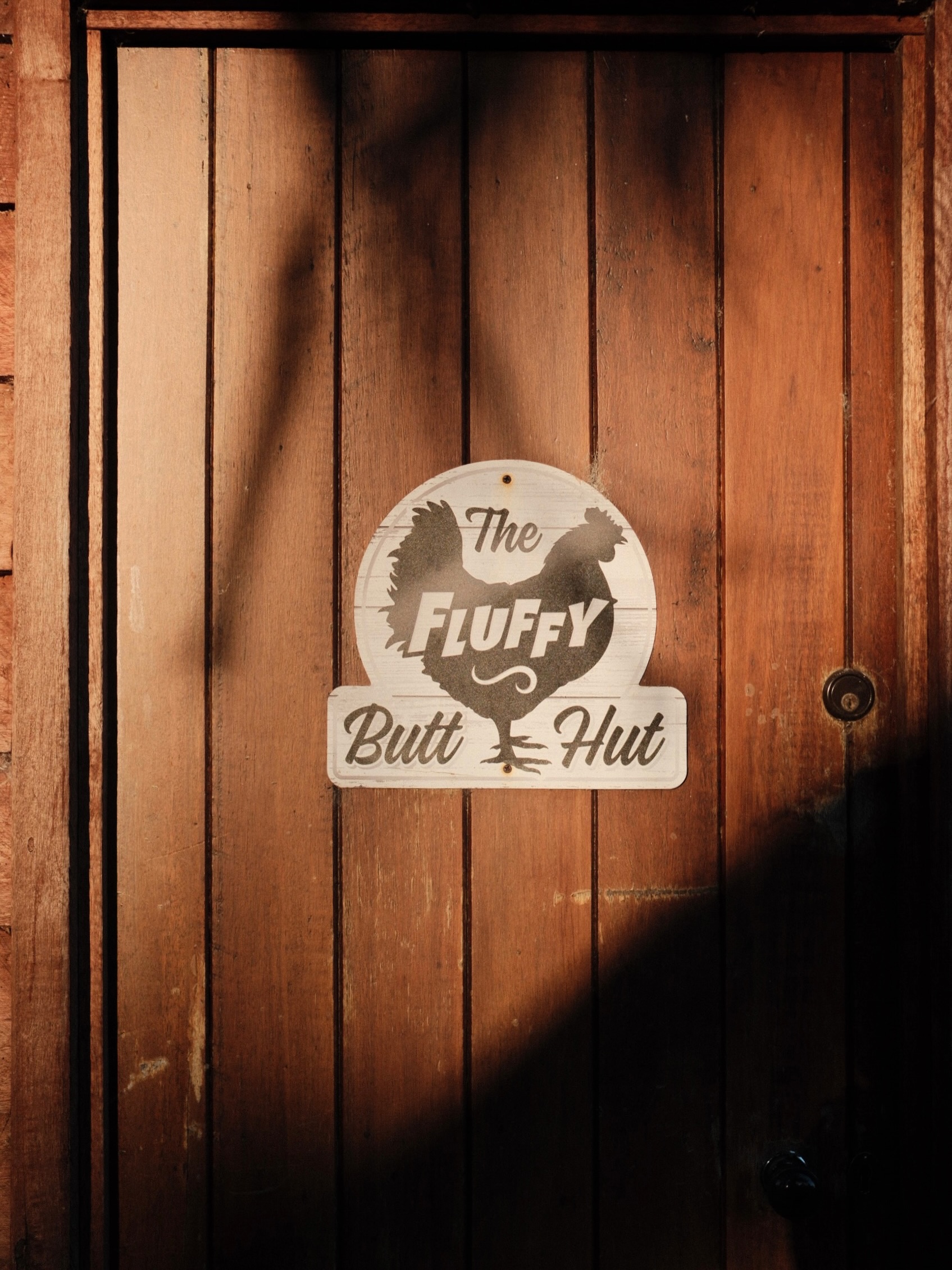 The Fluffy Butt Hut - the resting place for all those with fluffy butts.