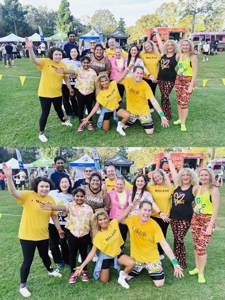 What a fun day showcasing a bit of @zumba at the Sherwood Community Festival. Lots of love to the Zumba community who came and absolutely danced away with so much heart and enthusiasm. So many people complimented our demo and said it was so much fun, energetic and made the space come alive! And one of them was the local councillor 🙏🏽💛🤗
Thank you @sherwoodcommunityfestival for having us share a bit of our happiness “dance for health” with the Sherwood community & beyond at this special event.
#malzakfitness #sherwoodcommunityfestival #zumba #sherwood #brisbane