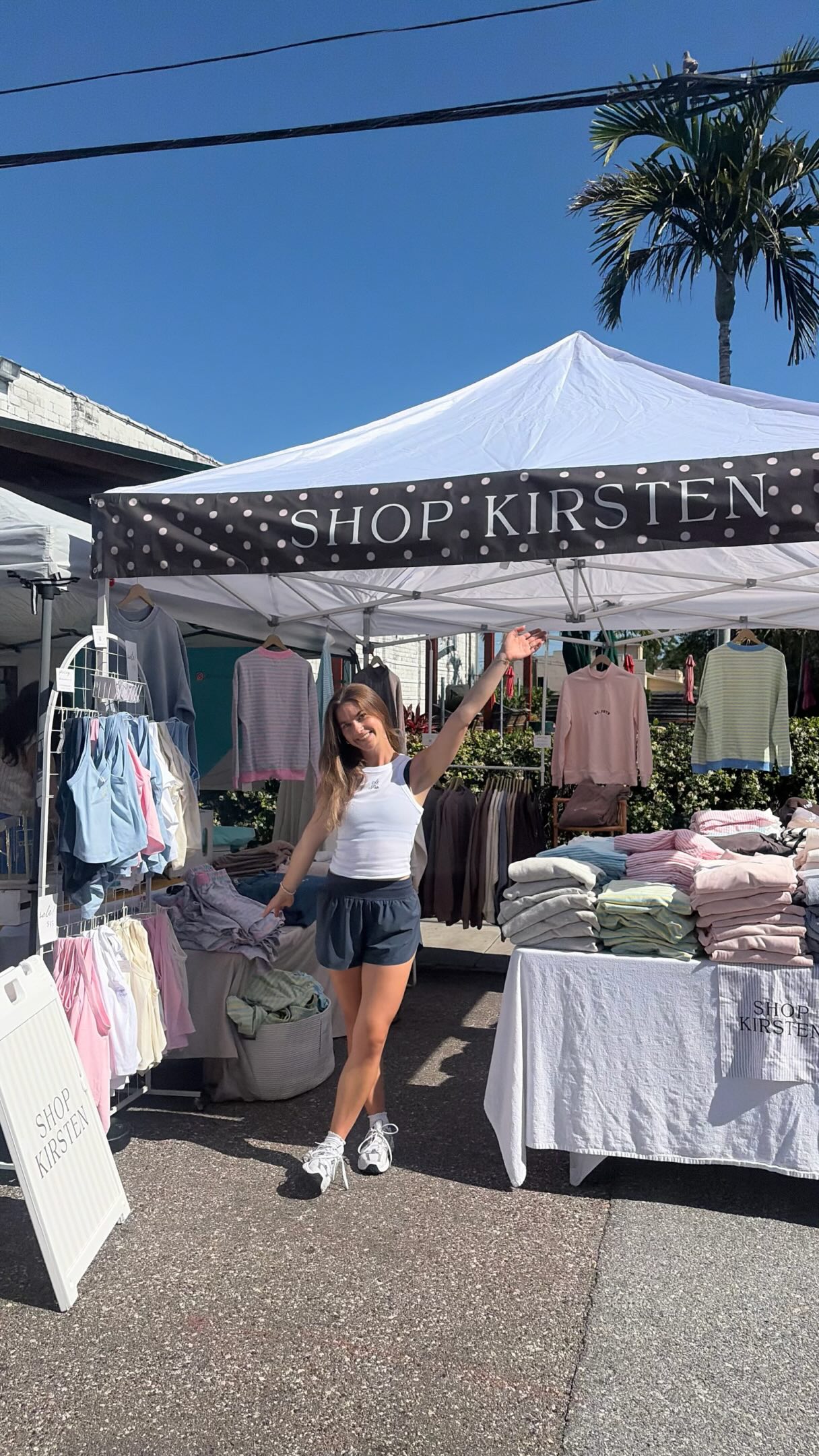 Last @mezzomarket of the season & I was surprised with my fav things by the best fiance ever 🥹🫶
This past Saturday was absolutely insane in the best of ways—another record sales day & $1,000+ donated to the Crisis Center of Tampa Bay. Doing good with Shop Kirsten is a core value of mine & something I’ll be incorporating into my brand increasingly!!!
I can’t thank everyone enough—you’re the reason I get to do what I do. ILY!
To the Mezzo Team: Thank you for creating such an incredible community & giving us small businesses an opportunity to thrive. I am SO grateful for you & all of the hard work you put into these INCREDIBLE events!!!
#mezzomarket #shopsmall #SmallBusiness tampabay