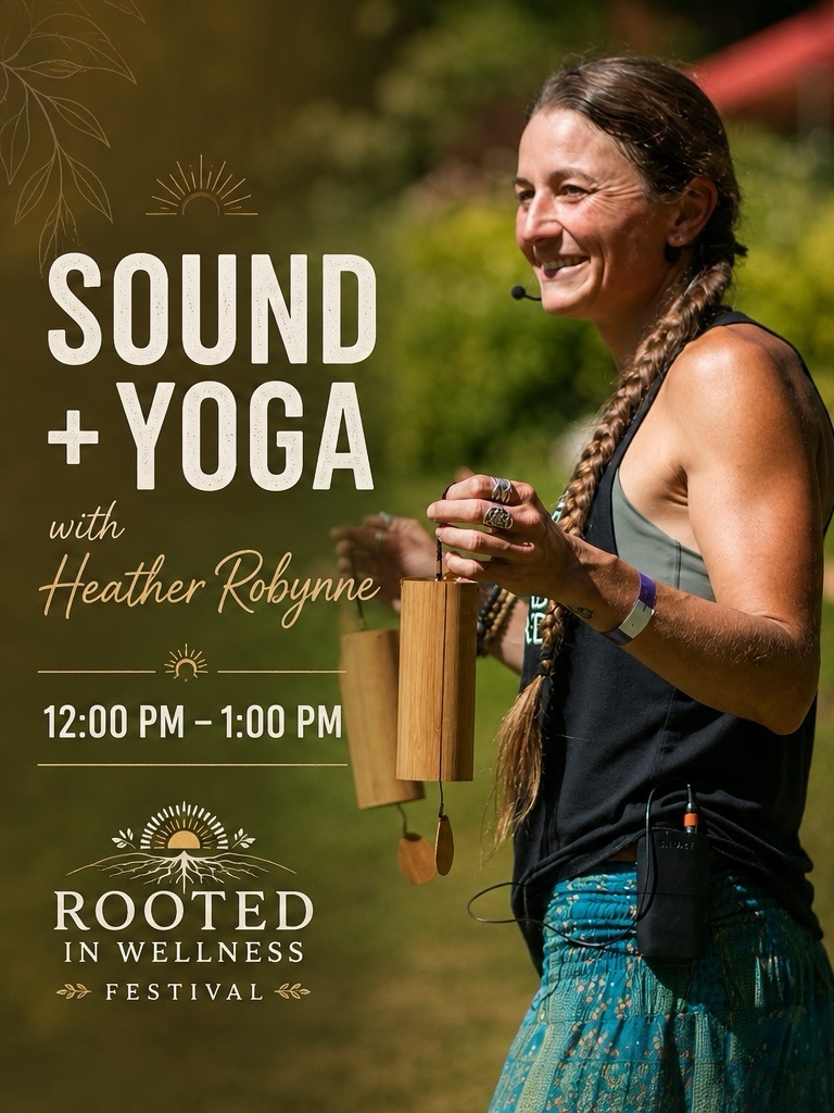 Come experience Sound + Yoga with Heather Robynne from 12:00–1:00 PM at the Rooted in Wellness Festival on June 20th ✨
Heather creates deeply grounding and restorative experiences that weave together yoga, sound healing, mindful movement, and nervous system support to help you reconnect, slow down, and return to balance. 🌿
If you haven’t grabbed your tickets yet, the link is in our bio 🎟️
#ottawafestivals #ottawayoga #ottawawellness #ottawaevents #613ottawa