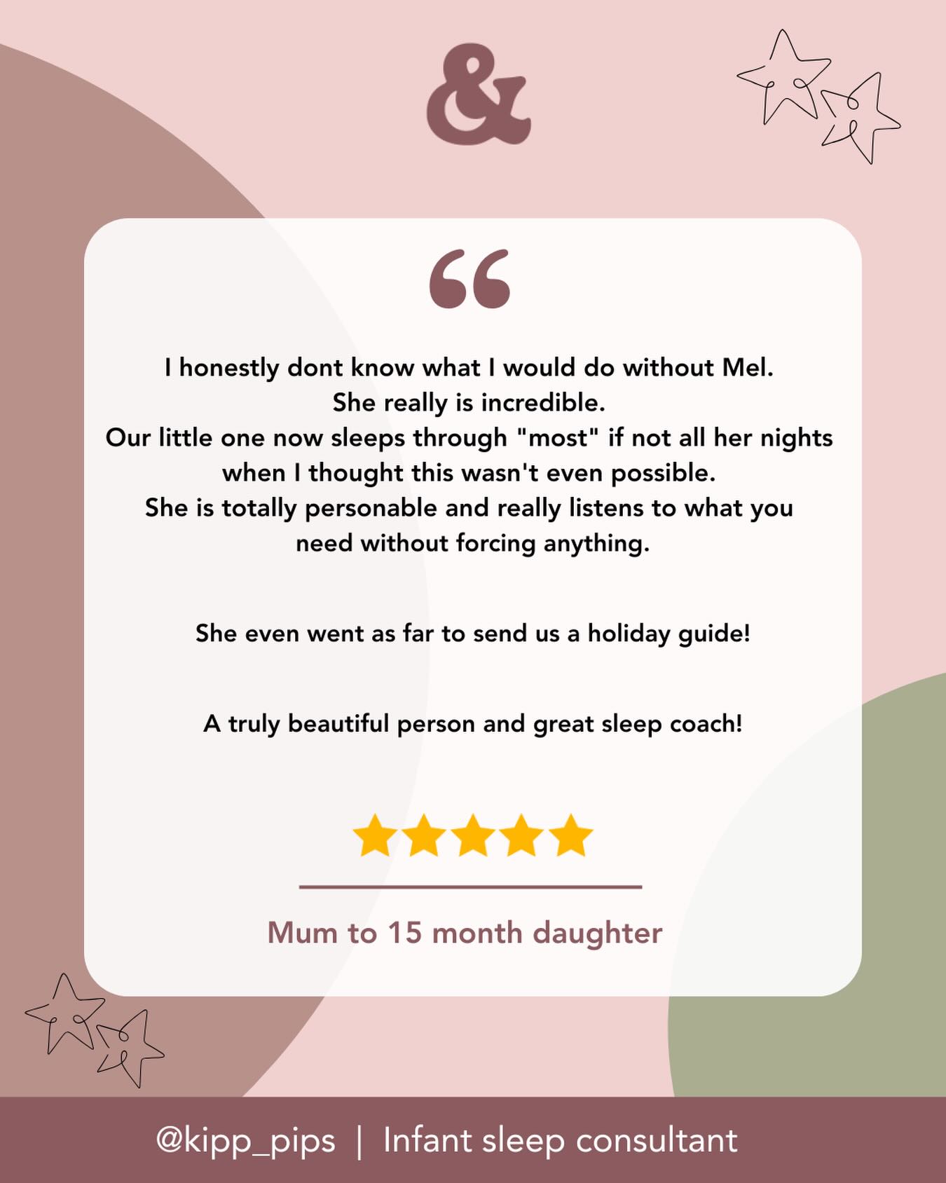 This is exactly why I do what I do 🥹✨
When families come to me feeling exhausted, overwhelmed and unsure if sleep will ever improve, my goal is never just “more sleep”, it’s helping everyone feel happier, calmer and more confident again 🤍
Every baby is different, every family is different, and that’s why I’ll always listen first and support you in a way that feels right for you. No pressure, no one-size-fits-all approach.
Seeing little ones sleeping well and parents finally getting some rest back is honestly the best feeling 💤
Thank you so much for trusting me with your family and for such kind words 🫶
#infantsleepconsultant #babysleeptips #infantsleepcoach #infantsleeptips