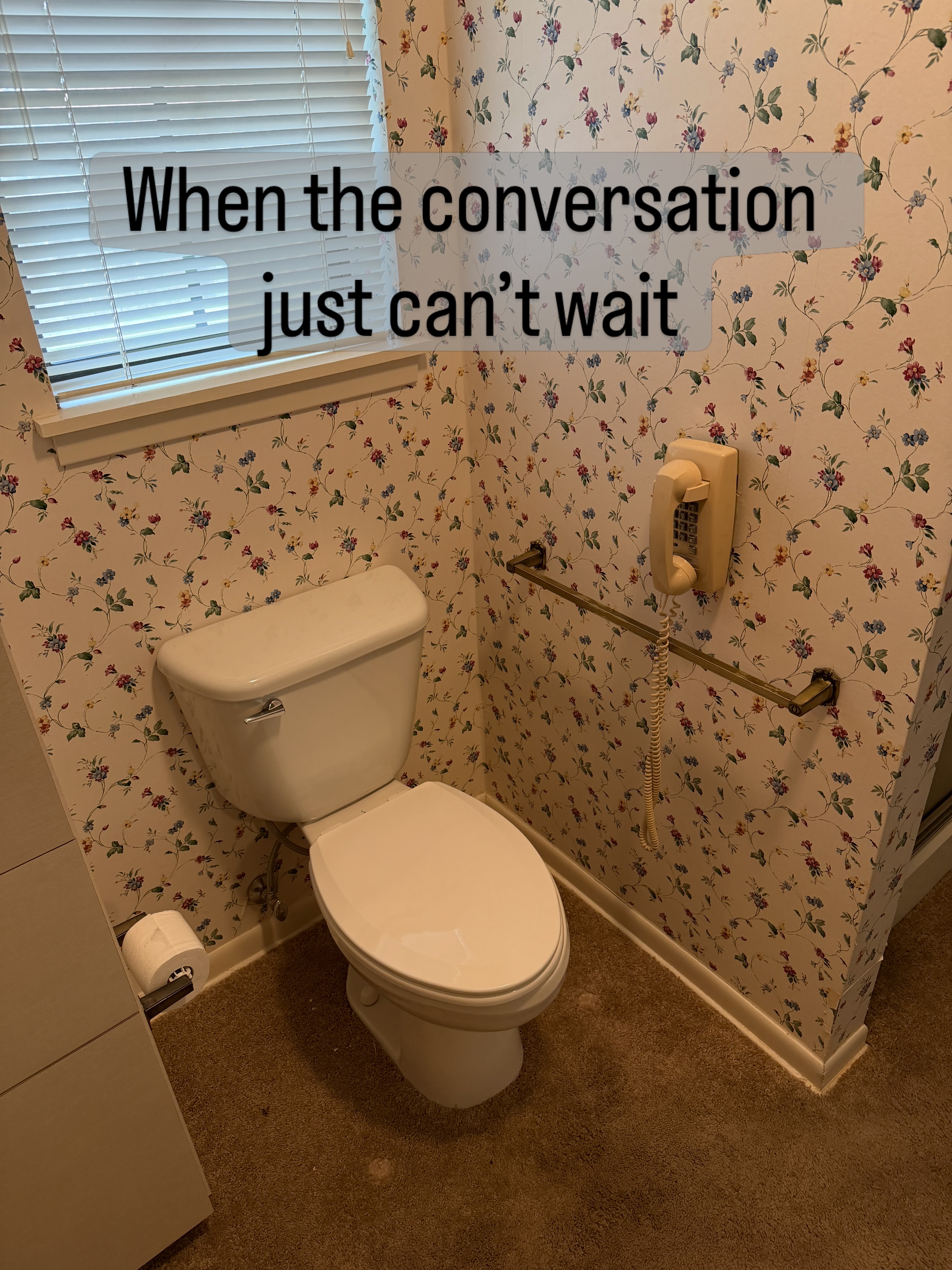 Anybody else remember bathroom phones? What else do you notice that sticks out in this bathroom?
#homeinspection #homeinspector #funny #realestate #safeandsound