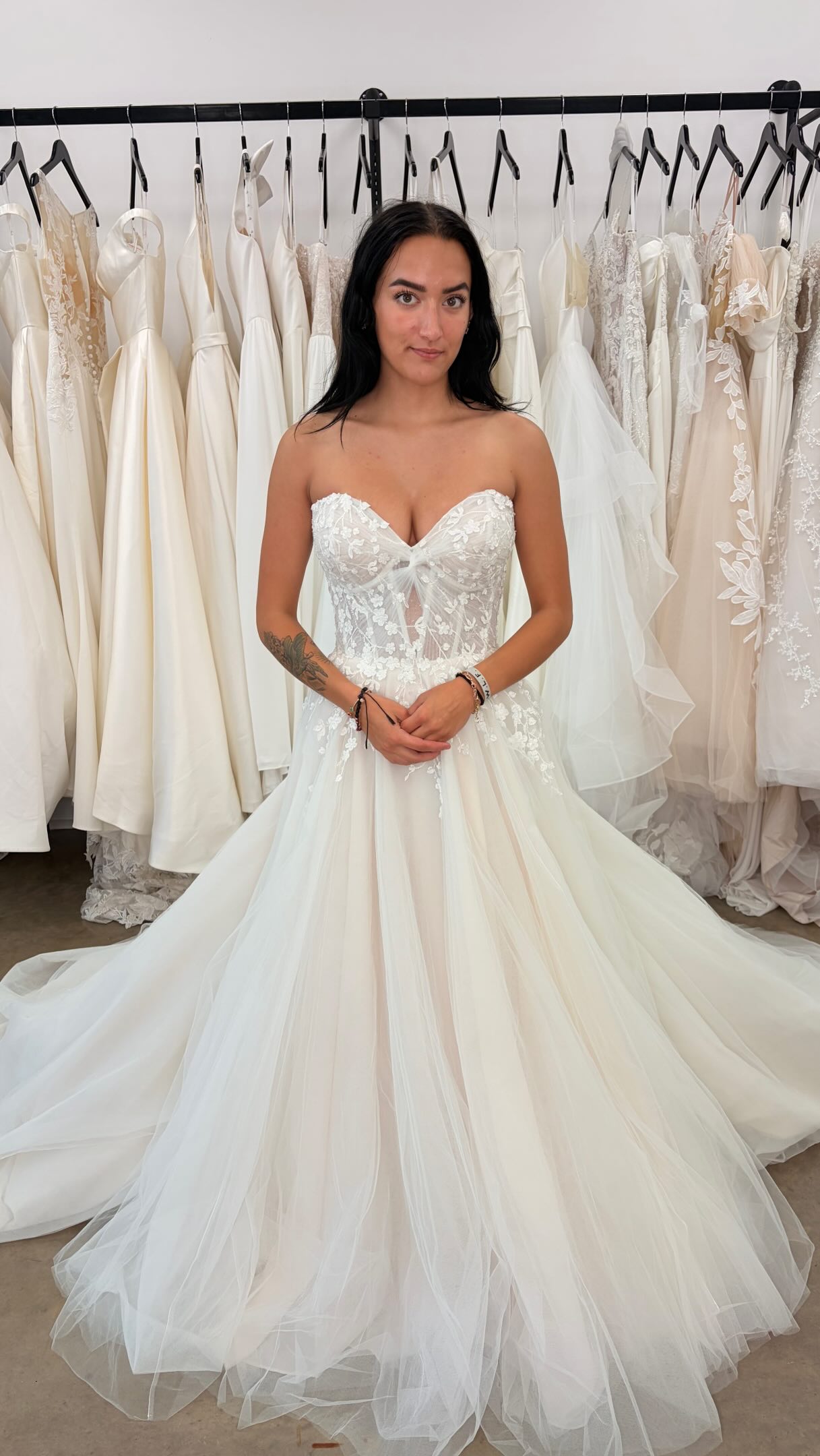 How did we do? 🌸
.
Which style is your favorite? Let us know in the comments below ⬇️ @eddyk_bridal trunk show styles are here until June 8th. Don’t miss out!
.
Book your appointment by clicking the link in our bio 🔗