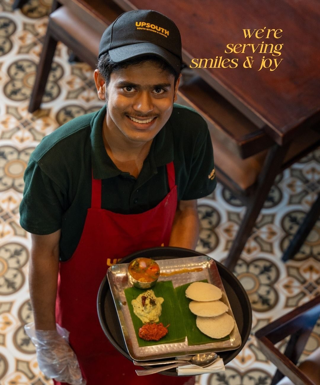 Serving your everyday south-Indian favourites with a side of smile, the UpSouth way😋🧡♥️
{UpSouth, Podi Idly, Filter Kaapi, South Indian, Amma, Staff, Smiles, Pune, Guwahati, Flavours of Home, Nostalgia}