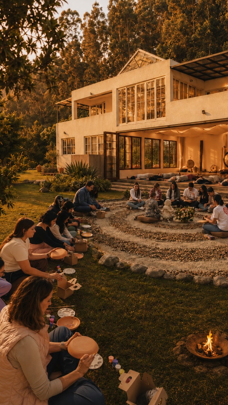 En Shivana, las empresas viven experiencias que sacan al equipo de la rutina y lo llevan a conectar desde otro lugar. ✨
A través del juego, la creatividad, la presencia y el reto, cada persona empieza a verse distinto: más abierta, más consciente, más dispuesta a confiar.
Porque cuando un equipo comparte una experiencia que lo mueve, también fortalece la forma en que se comunica, se sostiene y vuelve a caminar junto.
Una experiencia para volver al trabajo con más conexión, más energía y una mirada diferente del equipo. 🔥
#ShivanaEmpresas #BienestarEmpresarial #EquiposConscientes #ExperienciasCorporativas #ConexionHumana