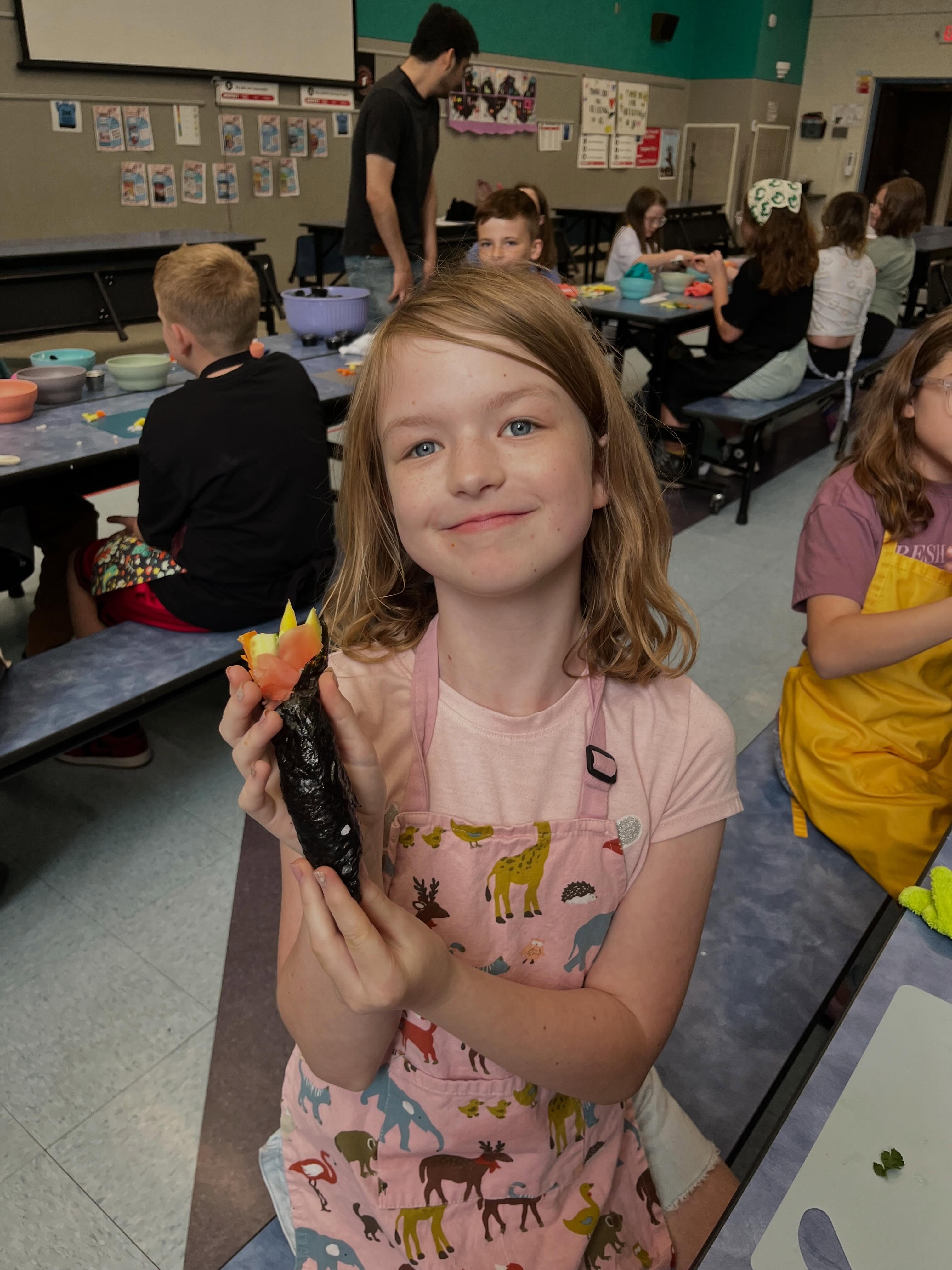 We had our final cooking session at Woodlawn today chopping and making sushi hand rolls (temaki). We cooked with
🦋every🦋Woodlawn student this school year and we LOVED every minute of it ❣️