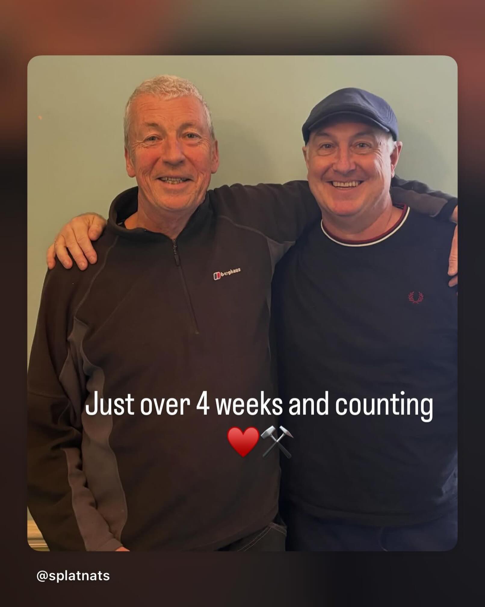 Thank you all for the support ♥️⚒️Just over 4 weeks to go x