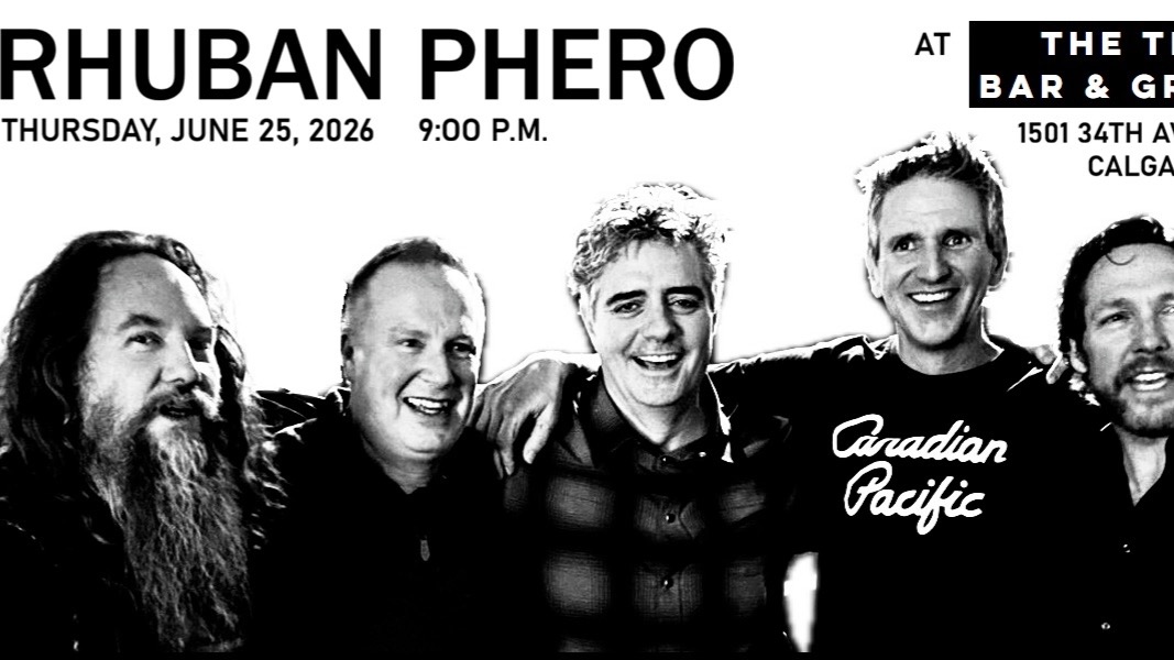 Reunion Gig Alert!!
Feeling incredibly nostalgic today looking at this banner. Takes me back to Calgary's thriving live scene of the '90s...
Remember the endless venues? Bar hopping on Electric Avenue? The heavy music traffic of bands touring across Canada and playing packed university shows? It was a pure music revolution, and we got to experience it before cell phones.
Rhuban Phero was an absolutely vital part of my musical development. While I was deeply embedded in studying jazz at the time, this band gave me a chance to play something completely different—it was a true outlet. We’re talking incredible musicians with incredible musicianship.
I have so many fond memories of those days. It's unbelievable that it’s been 30 years since *Skip to the Hits* was released.
I am thrilled to see us getting back together for a reunion show! If you were part of that era and want to relive a bit of that magic (and support some amazing local legends), join us at The Trop Bar & Grill on June 25th. If you weren't, come check out an authentic 90s band.
**Tickets are available here:**
https://www.showpass.com/rhuban-phero-reunion-show-live-at-the-trop/
Album:
https://open.spotify.com/artist/08I5wfdgqrJbgd5d9LwQCG?si=mPVGgi3BTfO_WJ8U2MaaSw
#RhubanPhero #CalgaryMusic #YCCLiveMusic #Nostalgia #90sAltRock #SkipToTheHits #ReunionShow