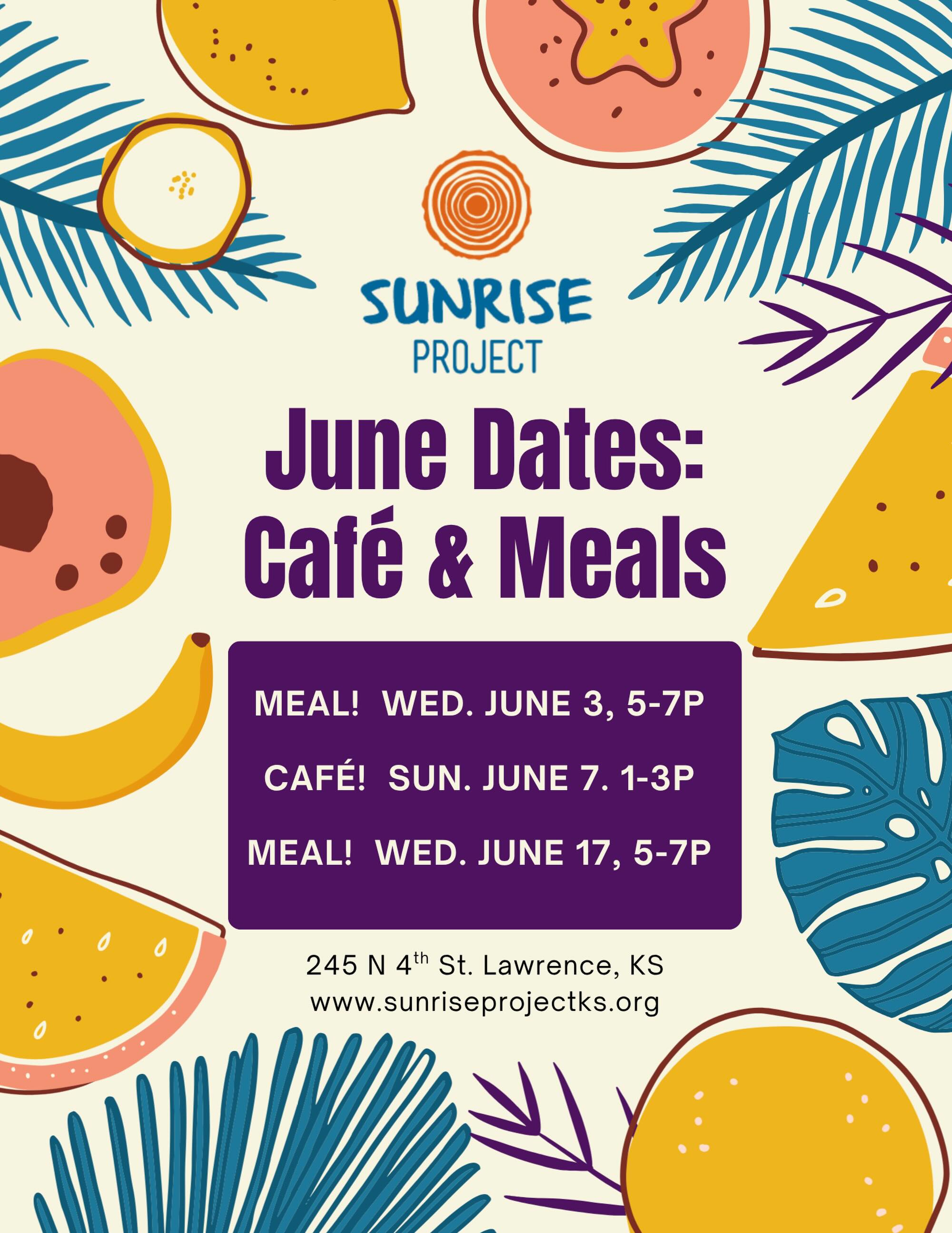 Just a reminder that we are taking a break from the kitchen the rest of this month! Starting in June we will resume a schedule of offering meals the 1st and 3rd Wednesdays of the month 🫶
Café the first Sunday of each month 🦋
Thank you for your support ❣️