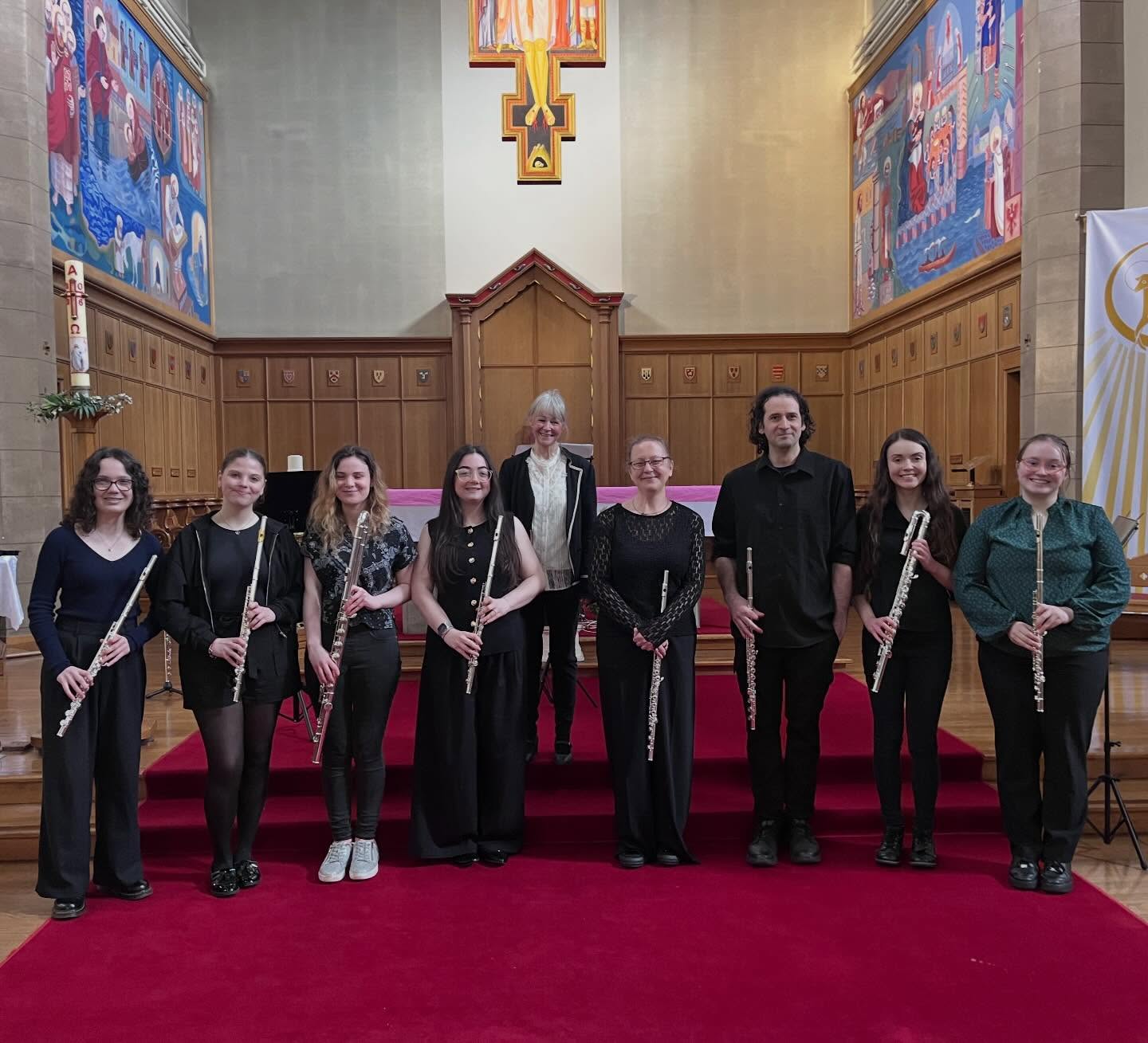 Congratulations to the NESMS flute choir on their afternoon concert today at St Mary’s Cathedral. A varied programme of duets, quartets and full group showcasing a fantastic blended sound.
Be sure to catch them again in a courtyard concert at Haddo House, 2:30pm on Sunday 5th July.