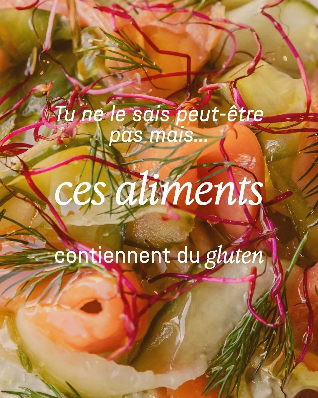 💛 À l’occasion de la journée mondiale de la maladie cœliaque, on voulait te partager quelques aliments dans lesquels le gluten peut parfois se cacher sans qu’on s’en doute.
Chez Judy, on vous propose une cuisine 100 % sans gluten et gourmande, pour que tout le monde puisse simplement profiter et se régaler.
#sansgluten #coeliaque #glutenfreeparis #naturopathie