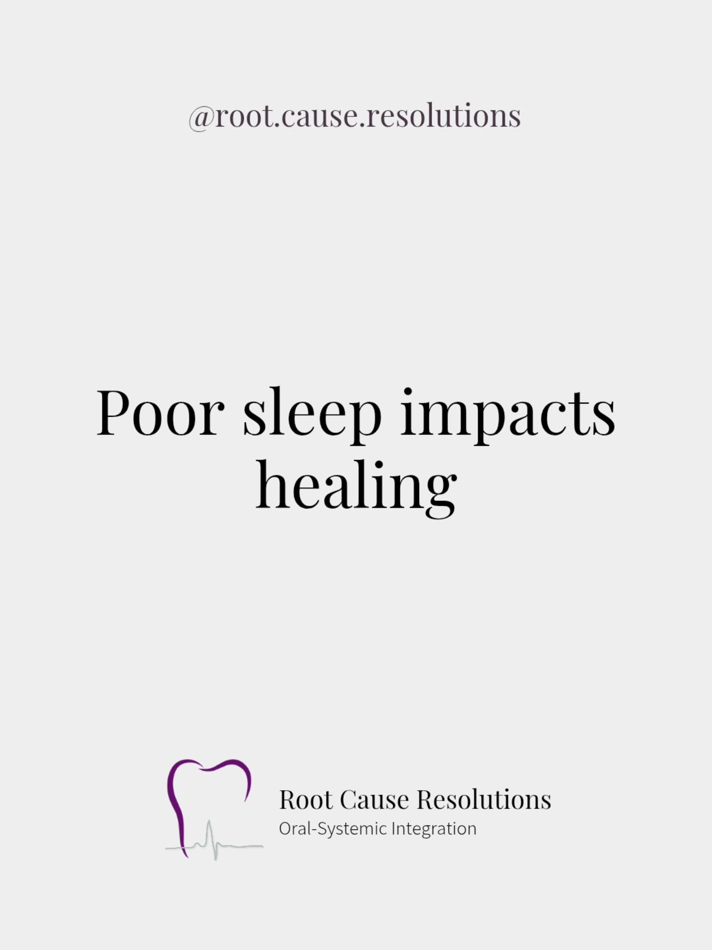 During deep sleep, the human body repairs tissue, reduces inflammation, balances hormones, and strengthens the immune system. When sleep is disrupted, healing after dental procedures, illness, injury, surgeries, or healing chronic inflammation often takes longer.
Sleep is not a luxury. It’s a critical part of whole-body healing.
#sleep #wholebodyhealth #oralhealthcare #prevention #dentistry