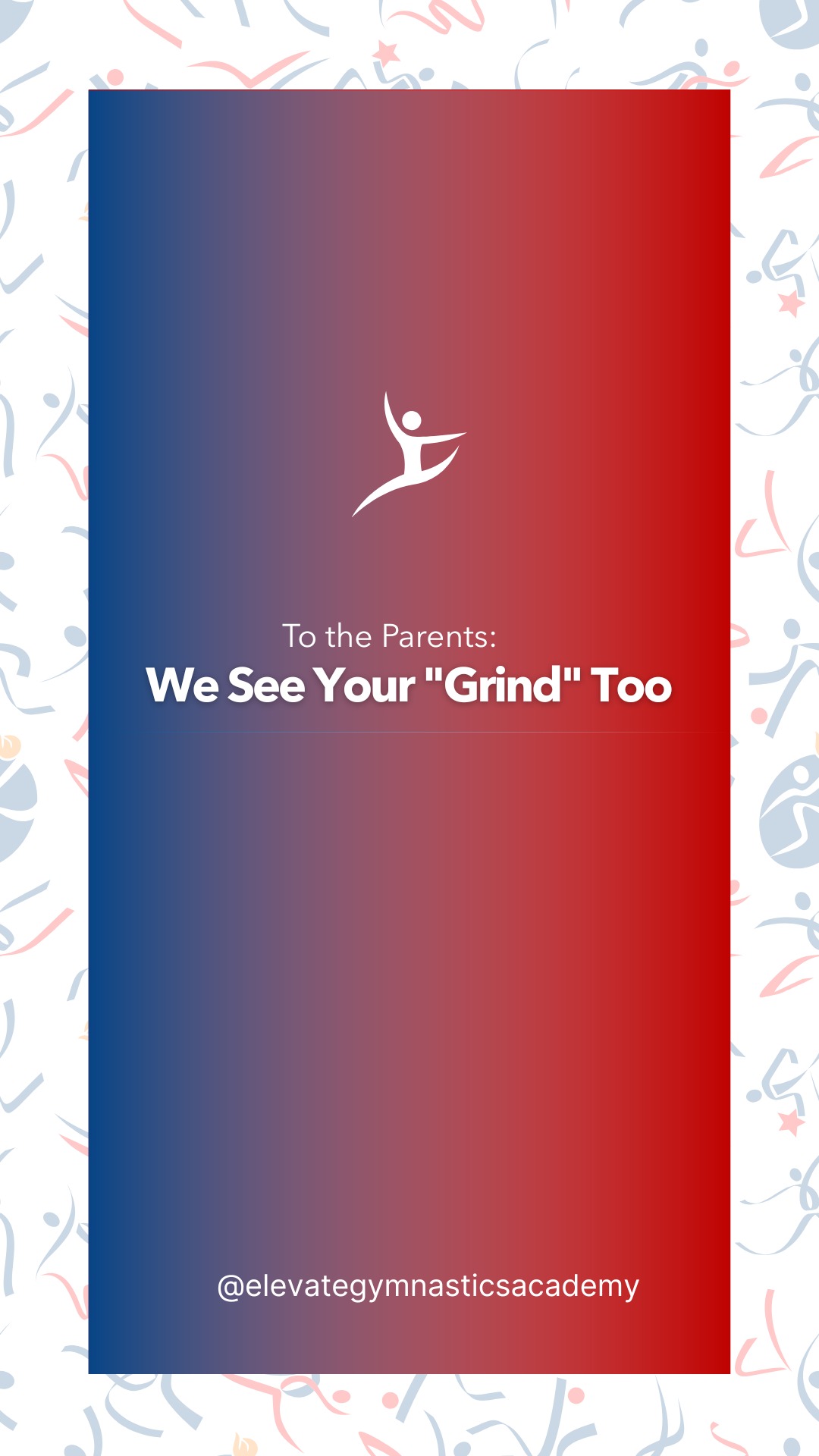 As we reach the "Grand Finale" of the competitive season, we want to take a moment to celebrate the people behind the athletes.
From January 1st through May, gymnastics isn't just a sport, it’s a lifestyle. To every parent who navigated the busy weekends, the long drives, and the emotional highs and lows: we see you. It is a significant job to support a child through this process, but the payoff is incredible. We watch these athletes progress so rapidly, from those first basic or Bronze milestones all the way up to Level 10 and graduation. Because this journey moves at lightning speed, we encourage you to soak in every moment. Take the event pictures, buy the commemorative t-shirts, and keep those memories "alive."
One day, you’ll look back on these busy weekends and realize they were some of the best times. Our hope at Elevate Gymnastics Academy is that as your children grow into resilient young adults, they carry the grit they learned here into everything they do. Who knows? Some of them might even return to have their very first job right here at EGA!
Thank you for being the foundation of your athlete's success. Let's enjoy this final stretch of the season together!
What is your favorite memory from this season so far? Tell us in the comments—we’d love to celebrate it with you! 👇
#springintoaction #elkgrovegymnastics #egastrong