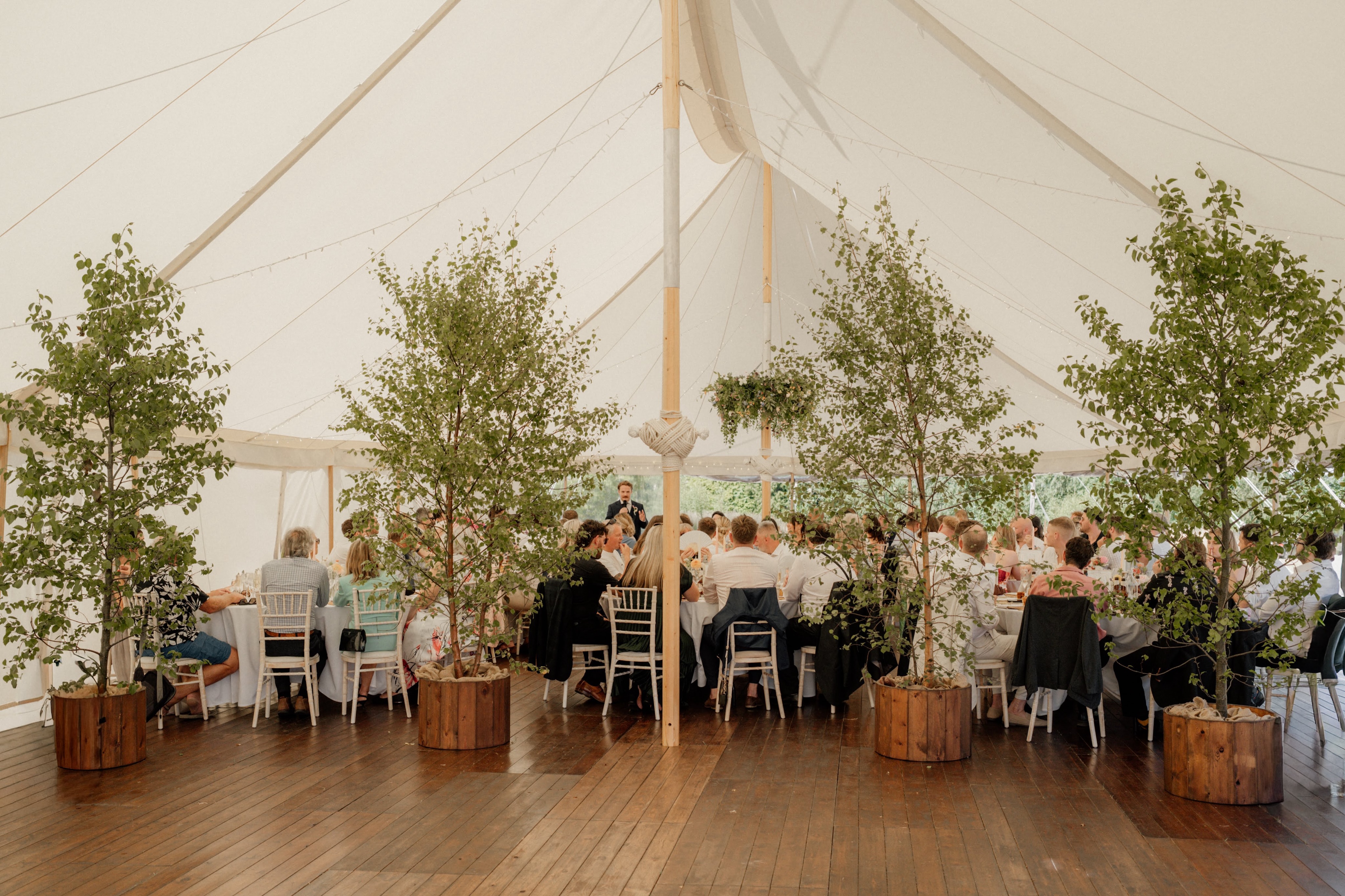 Bringing trees into a marquee just changes everything.
A little softer, a little wilder, and somehow more magical. Like the outdoors decided to join the party. From towering greens to leafy corners, trees add height, texture, and that dreamy garden feel no matter the setting.
Photographer - @charlottejoplingphoto
#greenfarmmarquees #marqueetrees