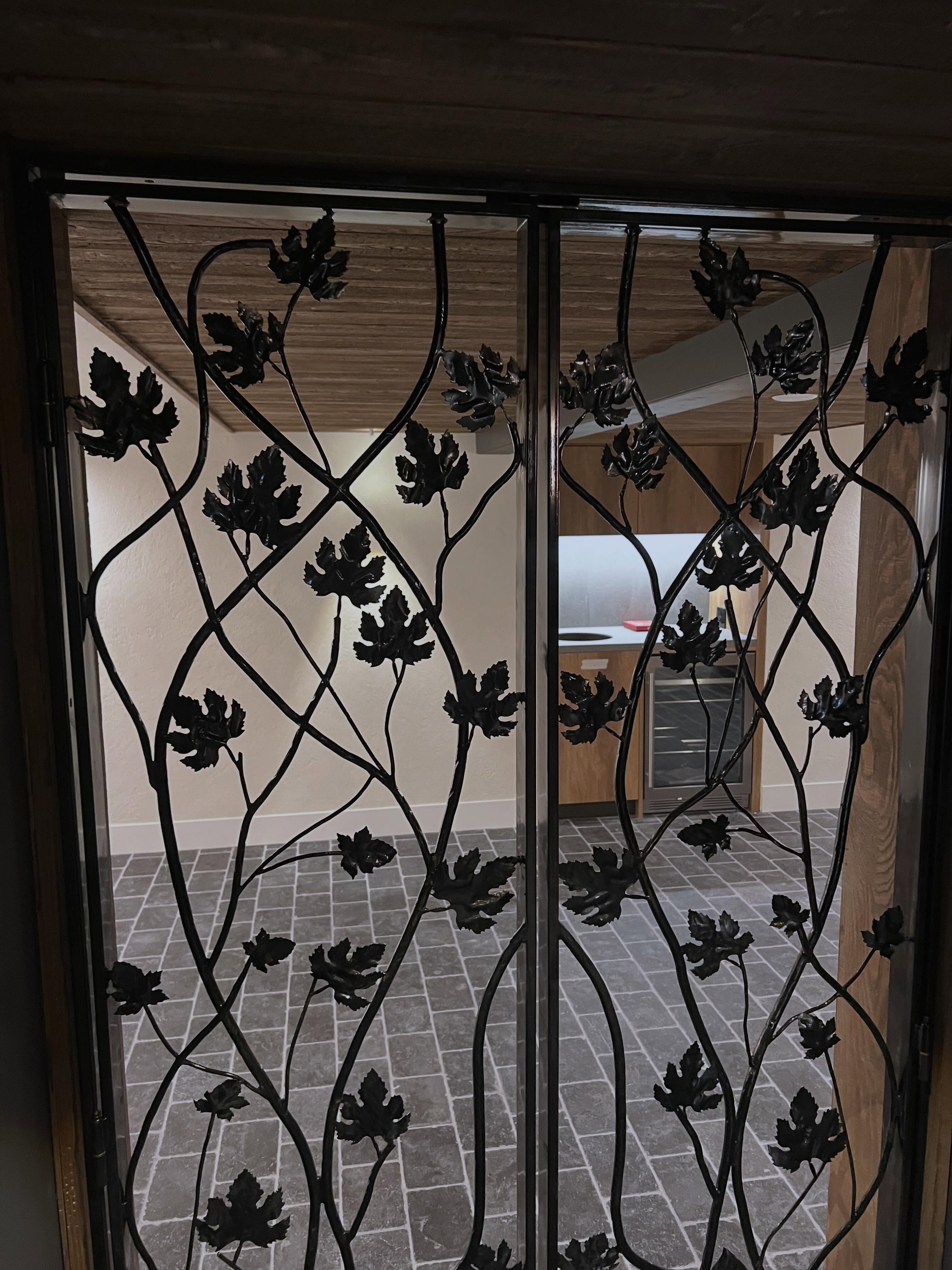 We were working away on these wine room doors for the past few months. A great project with lots of small details.