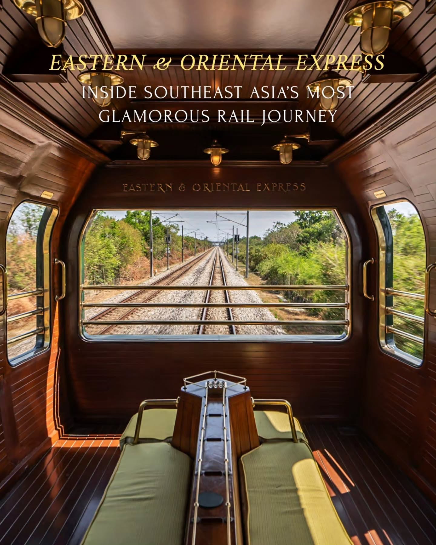 <Travel> Few journeys today capture the romance of slow travel with the same sense of atmosphere and refinement as the Eastern & Oriental Express (@easternoriental) by @belmond. Earlier this spring, I embarked on the four-day journey from Singapore through the heart of Malaysia and back again, an experience that has stayed with me ever since. As the train moved through palm plantations, fishing villages, dense jungle landscapes, and quiet rural towns, the outside world gradually softened into a slower rhythm. Inside, polished wood interiors, velvet textures, soft lighting, and restored vintage details carried the glamour of another era, while the constantly shifting scenery gave the journey a rare sense of stillness and perspective. Each day unfolded between exceptional dining curated by Chef André Chiang (@andrechiang_sg), long afternoons in the open-air observation carriage, and evenings shaped by live music, champagne karaoke, and the gentle cadence of the rails. The introduction of Asia’s first onboard Dior Spa (@dior) reflects how the train continues to evolve beyond nostalgia into a contemporary expression of wellness, design, and slow luxury travel.
What remained with me most, however, was the remarkable attentiveness of the onboard team. Despite the intimacy of the cabins and the realities of life aboard a moving train, every detail was handled with warmth, precision, and elegance. By the final evening, the journey no longer felt defined by destination, but by the rare privilege of fully slowing down and becoming immersed in the experience itself. 🚃🚃🚃🪭🪭🪭🌴🌴🌴🛺🛺🛺
Stay tuned for a full detailed review of the journey and join MY CIRCLE via link in bio to enjoy exclusive benefits and experience with us! 🔗✅️🥂
#Belmond #easternorientalexpress #malaysia #traintravel #Myinspireproject