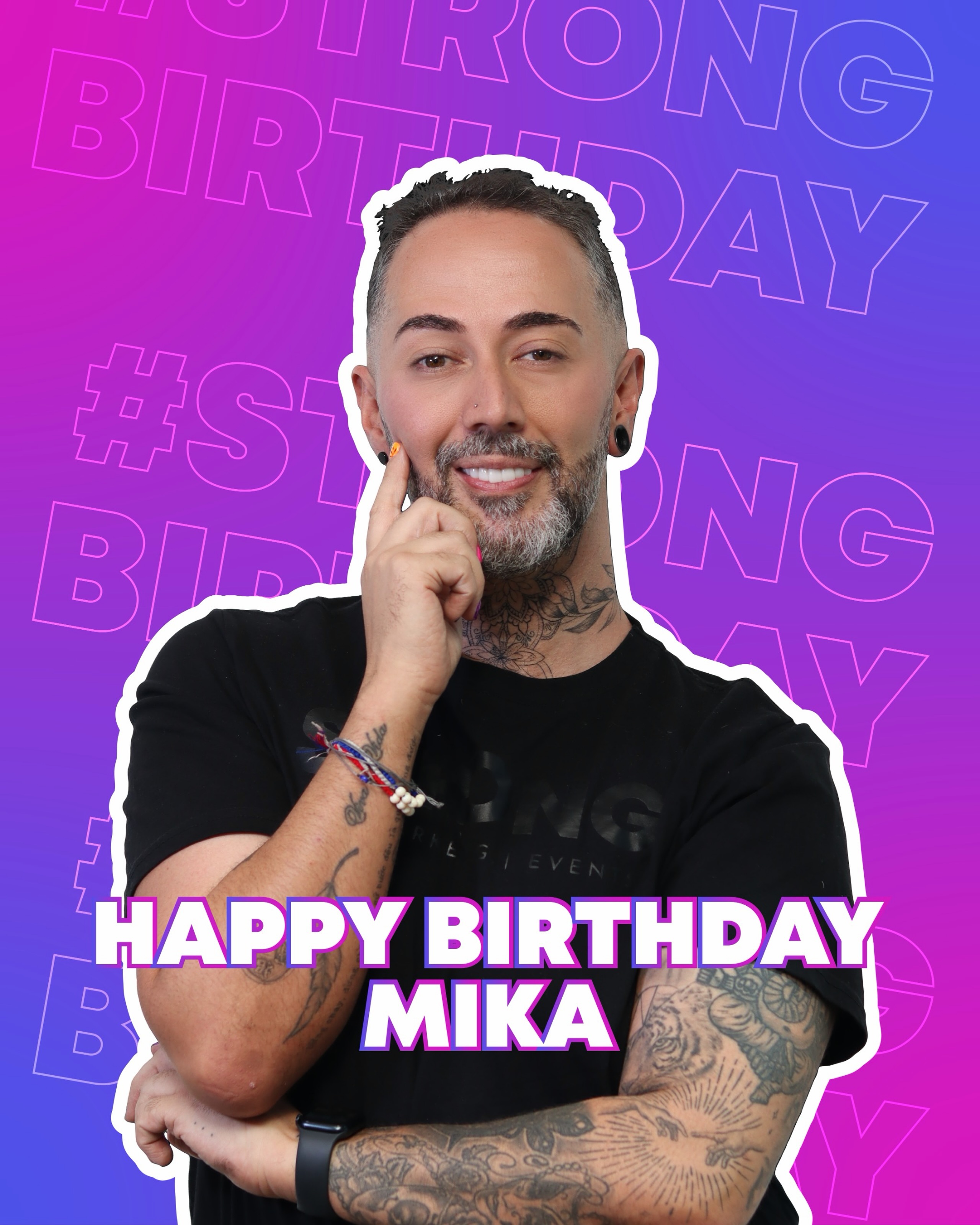 Happy Birthday to our very own Mika Stefano 🎈
Here’s to the energy, the sparkle and the unforgettable presence you bring to every moment.