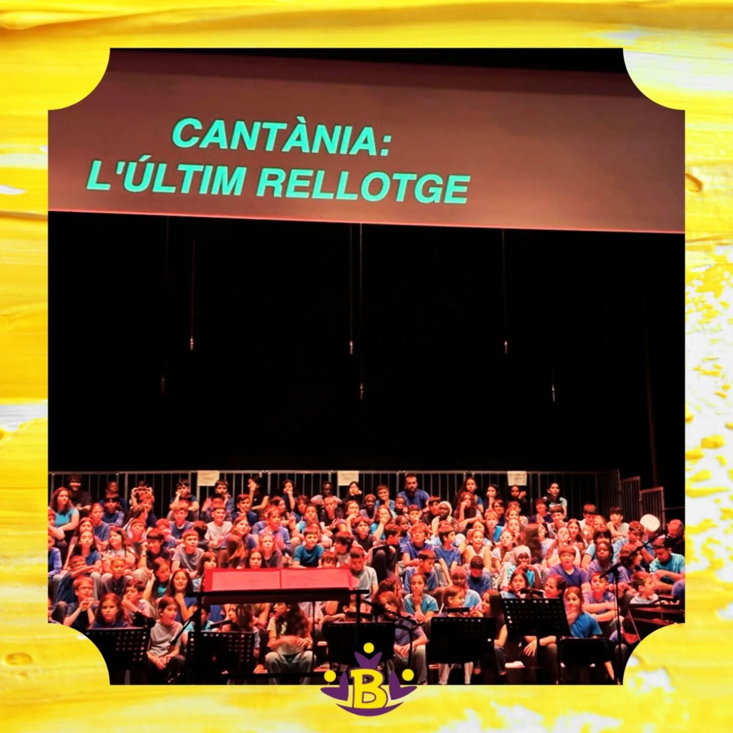 🎶✨Els alumnes de 5è han participat avui a la la Cantània: L'Últim Rellotge. Enhorabona a tots/es per la feina feta. Ha estat un èxit!✨🎶
#escolabalmesmataró #somequipsomfamília #escolainfantil #escolaprimària #cantània2026