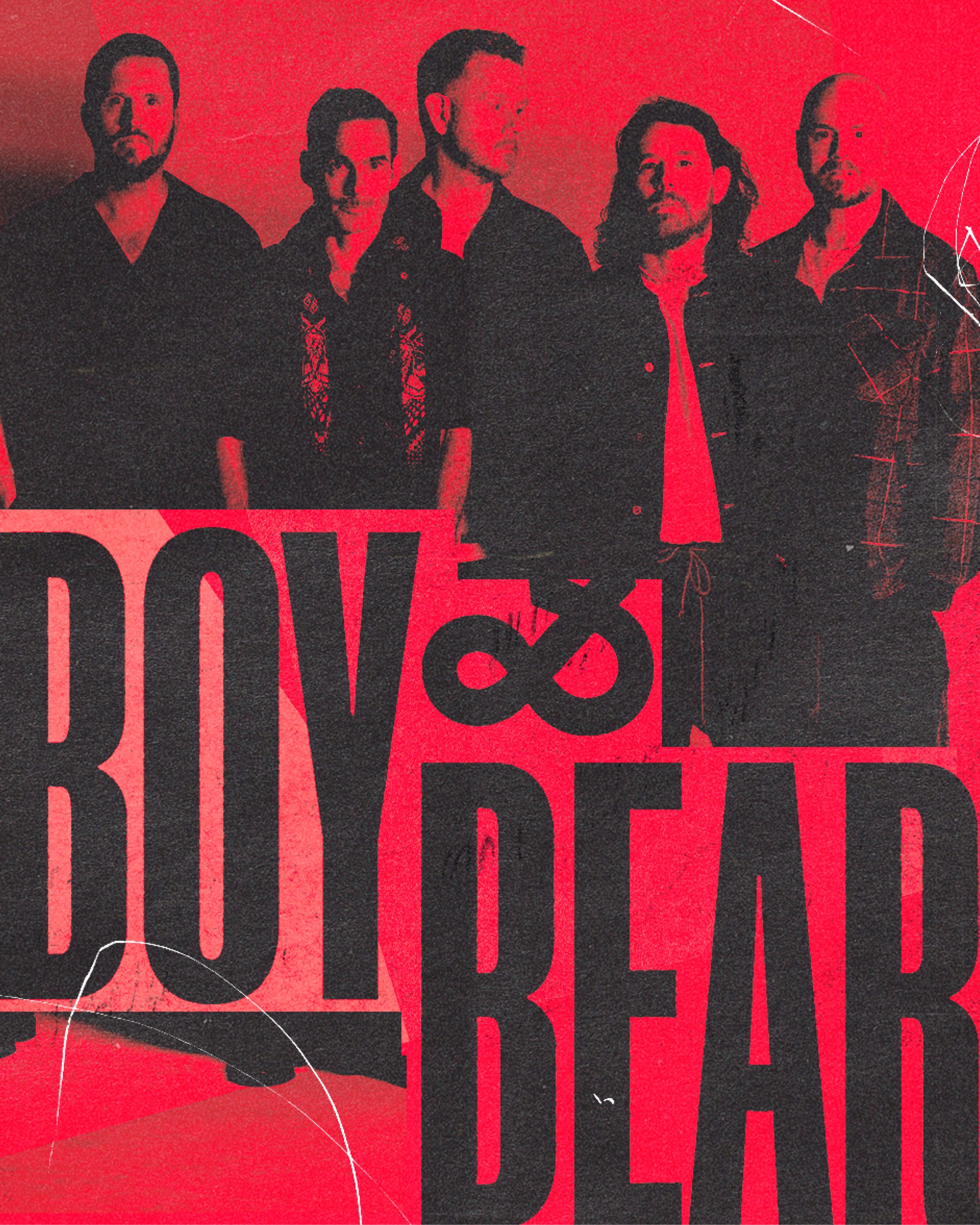 @boyandbear have just wrapped a huge run of shows at some of our most iconic venues.
Poster 📷 @caseymoore
Live 📷 @joshickie
~
~
~
#listentothegraphics #graphicdesign #illustration
#artdirection #creativedirection #boyandbear