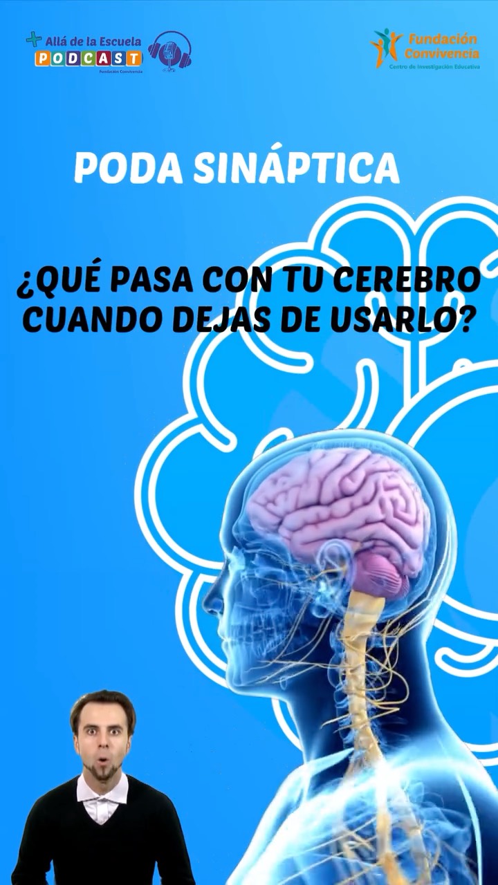 Hoy a las 7 pm en nuestro podcast: Youtube https://youtu.be/w_gPm_TxqnY Disponible también en Spotify
Las conexiones del cerebro no son eternas. Lo que se ejercita se fortalece, y lo que no… se debilita. La neurociencia lo llama poda sináptica: un proceso fascinante que moldea nuestra mente, literalmente, con cada experiencia.
Acompáñanos para descubrir cómo este mecanismo explica tanto el aprendizaje humano como el funcionamiento de las máquinas. Porque entender cómo olvidamos es también entender cómo aprendemos.
🎙️ Escúchalo esta noche y comparte tu mirada: ¿qué conexiones estás fortaleciendo en tu vida?
Youtube https://youtu.be/w_gPm_TxqnY Disponible también en Spotify
#+AlláDeLaEscuela #CómoAprendenLasMáquinas #InteligenciaArtificial #Educación #ComunidadEducativa #AprenderTodaLaVida #RedesNeuronales #FundaciónConvivencia