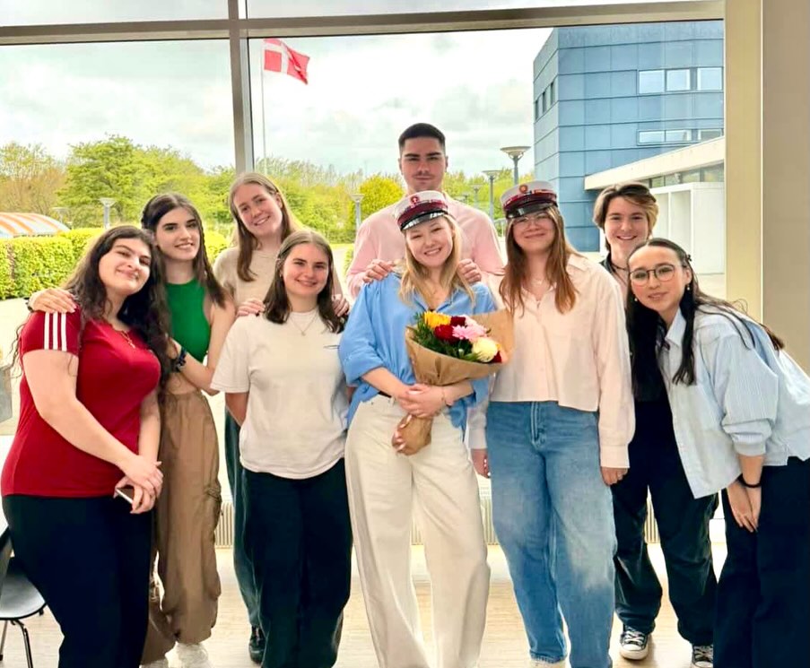 🎓✨ IB Graduation Moment! ✨🎓
We celebrated our incredible IB students receiving their graduation caps, a Danish tradition marking the end of exams and the start of new adventures! Congratulations to the Class of 2026, we are proud of you all! 🌟