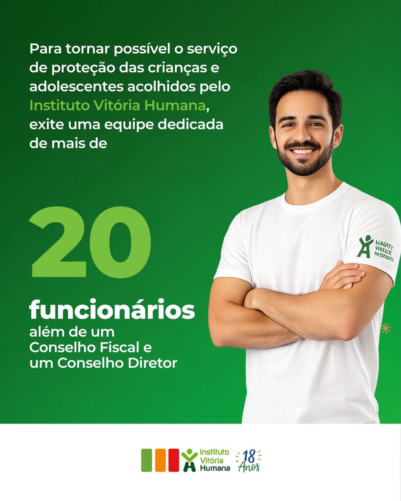 Garantir proteção, cuidado e direitos para crianças e adolescentes em acolhimento exige muito mais do que estrutura física. Exige pessoas.
Por trás da rotina do Instituto Vitória Humana, existe uma equipe multidisciplinar comprometida em atender diferentes histórias, idades, necessidades e desafios. São profissionais que atuam diariamente para assegurar não apenas as necessidades básicas, mas também o desenvolvimento emocional, social e educacional de cada acolhido.
A rotina envolve acompanhamento psicológico, assistência social, apoio pedagógico, cuidados com a saúde, alimentação, organização da convivência, fortalecimento de vínculos e atividades de socialização. Além disso, há todo um trabalho técnico e legal realizado com responsabilidade e atenção contínua.
Também fazem parte desse cuidado os encaminhamentos jurídicos, atualização de documentos, elaboração de relatórios, diálogo com a rede de proteção, articulação com escolas, unidades de saúde, Conselho Tutelar e sistema de Justiça.
E para que tudo isso continue acontecendo, existe ainda uma dedicação constante à gestão da equipe, capacitação profissional, organização institucional, prestação de contas, mobilização social, comunicação com a comunidade e busca por parceiros e voluntários que fortaleçam essa missão.
Cuidar de vidas exige compromisso coletivo. Cada profissional, parceiro e apoiador faz parte dessa rede de proteção que transforma realidades todos os dias.
#institutovitoriahumana #ivh #acolhimentoinstitucional #impactosocial #vitoriadesantoantao