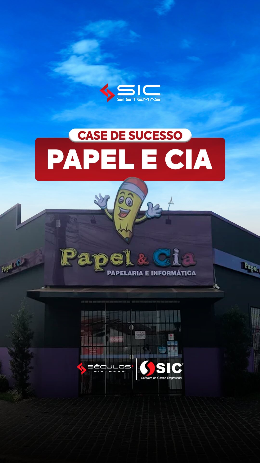 O Cássio, da @papeleciajti , compartilha como o SIC Sistemas vem auxiliando na gestão do negócio com mais controle, agilidade e praticidade na rotina. 💻📈
Com soluções completas e adaptáveis ao segmento, a gestão fica mais organizada, as informações mais acessíveis e as decisões muito mais estratégicas.
Quem vive a rotina da empresa sabe: ter um sistema confiável e um suporte parceiro muda tudo. 🤝
#SICSistemas #GestãoEmpresarial #ParceriaDeSucesso #PapeleCia #SistemaDeGestão
