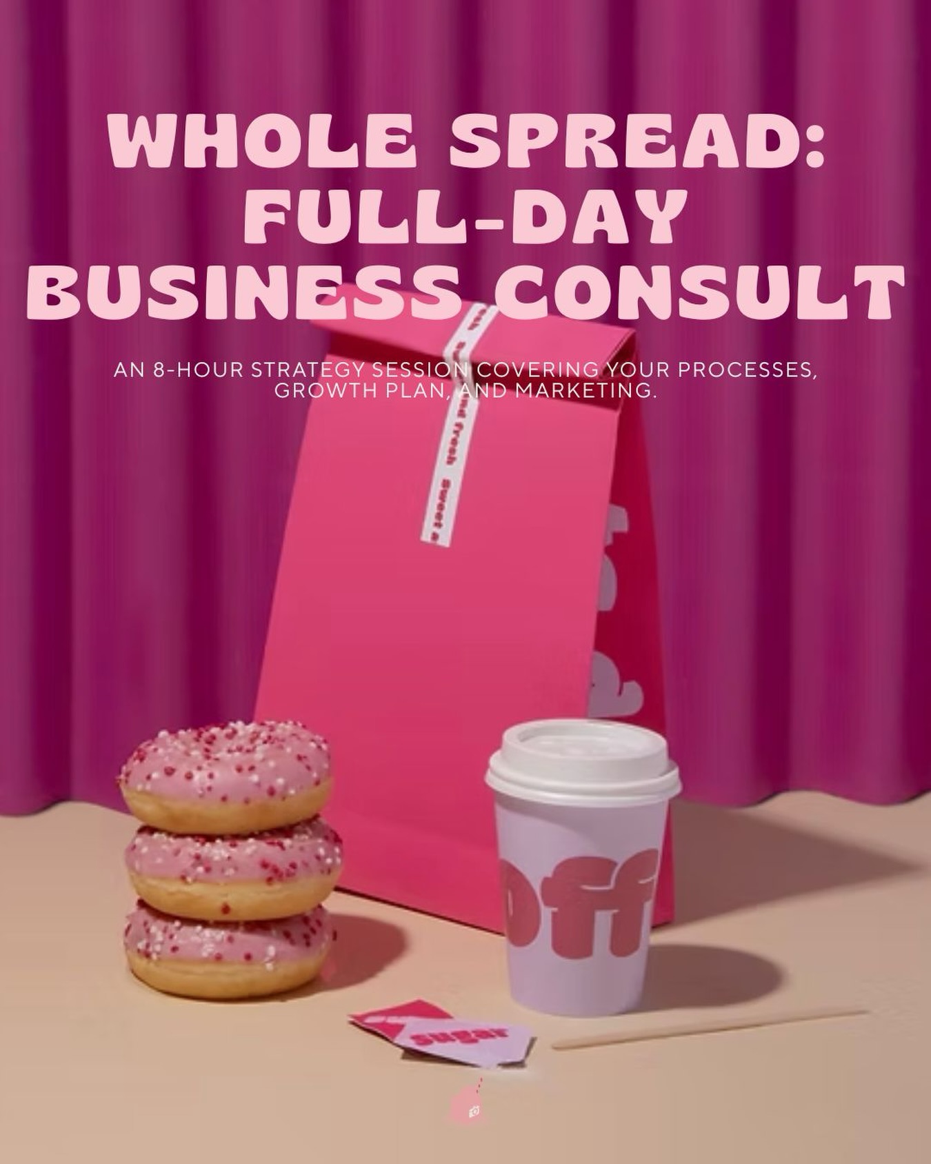 From #strategy to storytelling, this is where ideas turn into fully-fledged brands.
Our full-day #business consult is designed for businesses ready to refine their direction, elevate their presence, and create #marketing that actually connects.
From #PR and social media to branding, websites and growth strategy โ we cover the whole spread.
Built for #brands with something worth sharing๐ค
Book via the link in our bio.