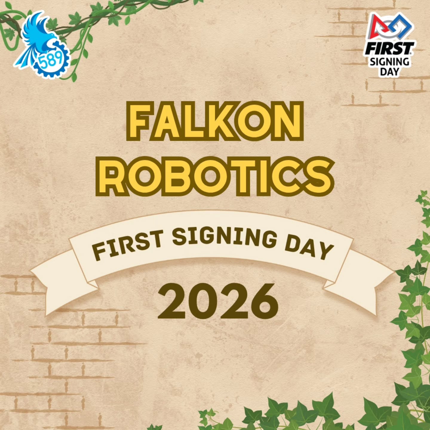 Falkon Robotics 2026 First Signing Day
Today we celebrate the graduating seniors of 2026!. We appreciate everything you guys have done for the team and for FIRST. Thank you for all the talks, laughs, cheers, and cherished memories. We wish you all the best!
#frc #firstroboticscalifornia #firstsigningday #classof2026 @firstsigningday @firstroboticscalifornia
