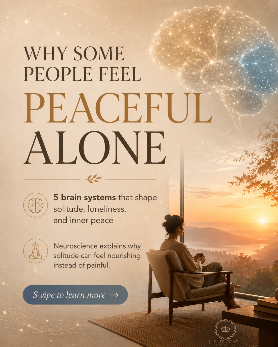Why Some People Actually Love Being Alone — And What Their Brains Know That Yours Might Not
There's a quiet kind of person you've probably met — maybe you even are that person. They don't fill every silence with noise. They don't reach for their phone the moment they're alone. They seem genuinely at peace in their own company.
For a long time, we assumed these people were just wired that way — introverts, loners, the strong silent types. But neuroscience is telling a very different and far more hopeful story.
Over the past two decades, brain imaging research from institutions like UCLA, the University of Chicago, and Cambridge University has revealed something remarkable: people who thrive in solitude aren't just personality types. Their brains are operating differently across five specific neural systems. And the most exciting part? Those systems can be developed by anyone.
Solitude Is Not Loneliness
Before we go further, it's worth drawing a line that matters deeply. Loneliness is the ache of unwanted isolation — that hollow feeling of being cut off from others. Solitude, on the other hand, is a choice. It's the quiet room you walk into willingly, and find nourishing rather than empty.
For many faith traditions, this distinction is ancient wisdom. The desert fathers and mothers sought it. Jesus withdrew to lonely places to pray (Luke 5:16). Thomas Merton wrote entire books about it. What neuroscience is now confirming, the spiritually wise have long known: time alone, chosen freely and engaged with intention, is not deprivation — it's formation.
The prophet Elijah discovered this the hard way. Burned out and running on empty after a season of intense spiritual battle, he collapsed under a broom tree and asked to die (1 Kings 19:4). God's response wasn't a pep talk or a crowd. It was rest, food, and quiet — and then a gentle whisper in the stillness. Solitude wasn't Elijah's problem. It was part of his healing.
