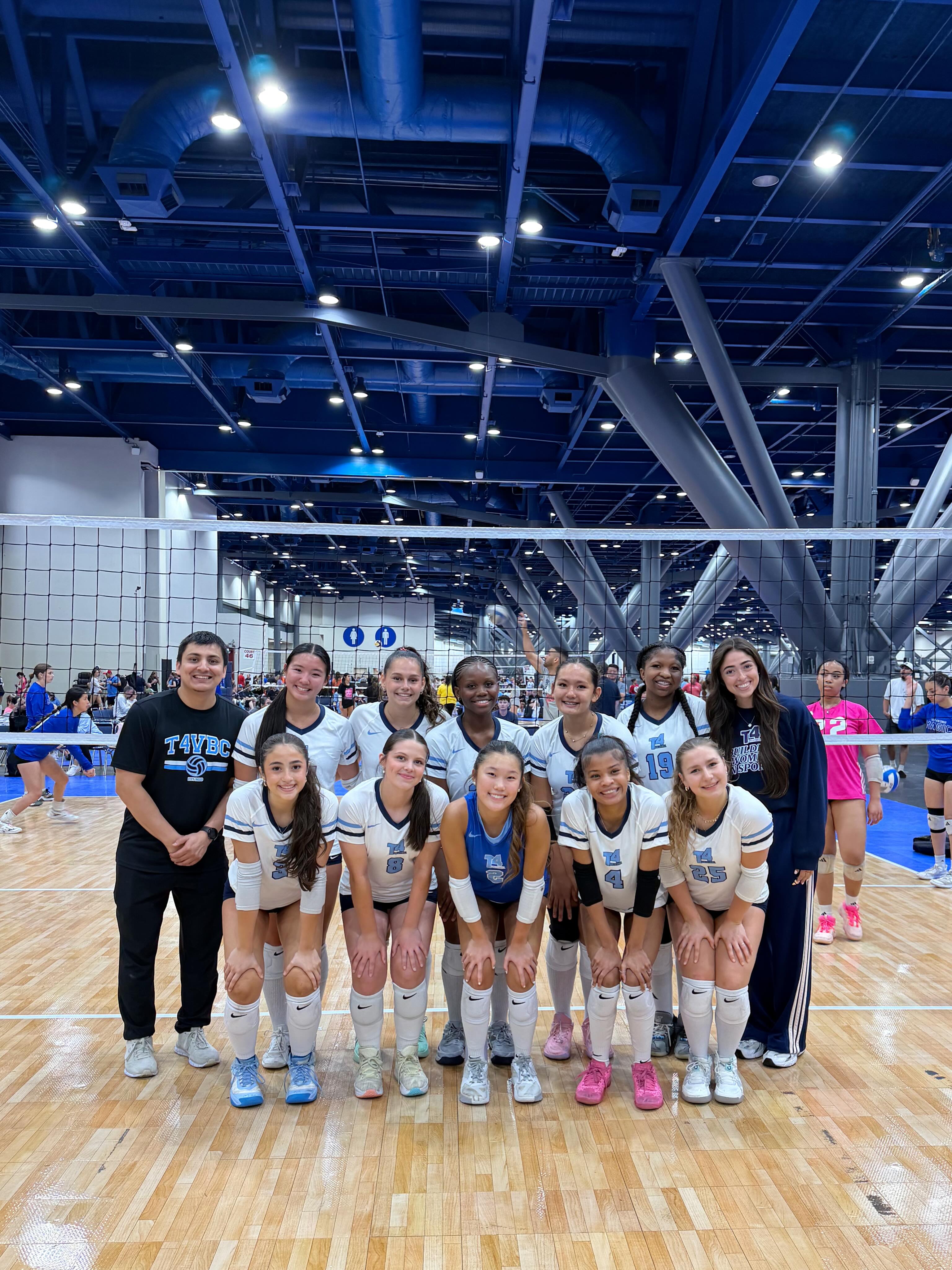 16 Premier goes 3-0 without dropping a set on Day 1 of Lone Star Regionals! So proud of this group for staying disciplined and playing for each other! Good luck tomorrow! 💙🩵
#T4 #T4VBC #T4Volleyball