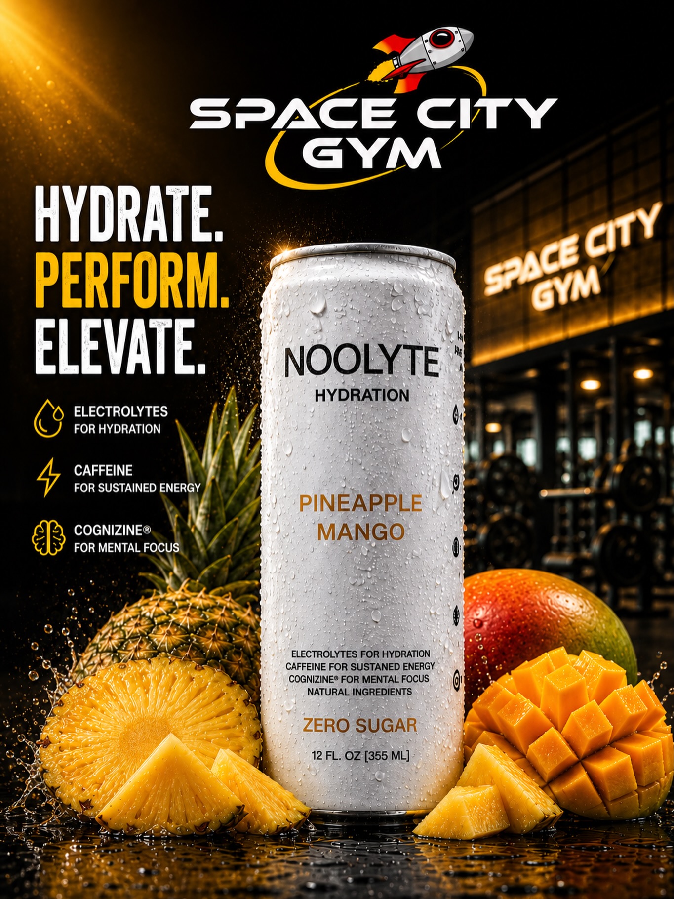 Now Available ๐ฅ๐ฅ๐ฅ
#spacecitygym #noolyte #staythirstymyfriends #hydration