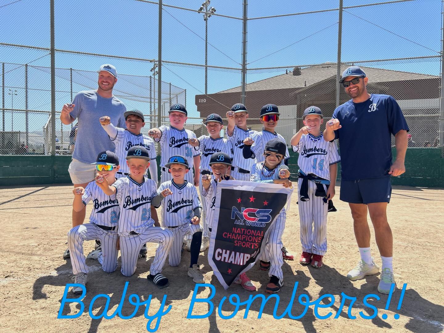The bats were hot this weekend for the Baby Bombers. This 9U group has done nothing but put in the work. Nice to see it paying off with a championship in Fremont! #bombersbaseballmarin