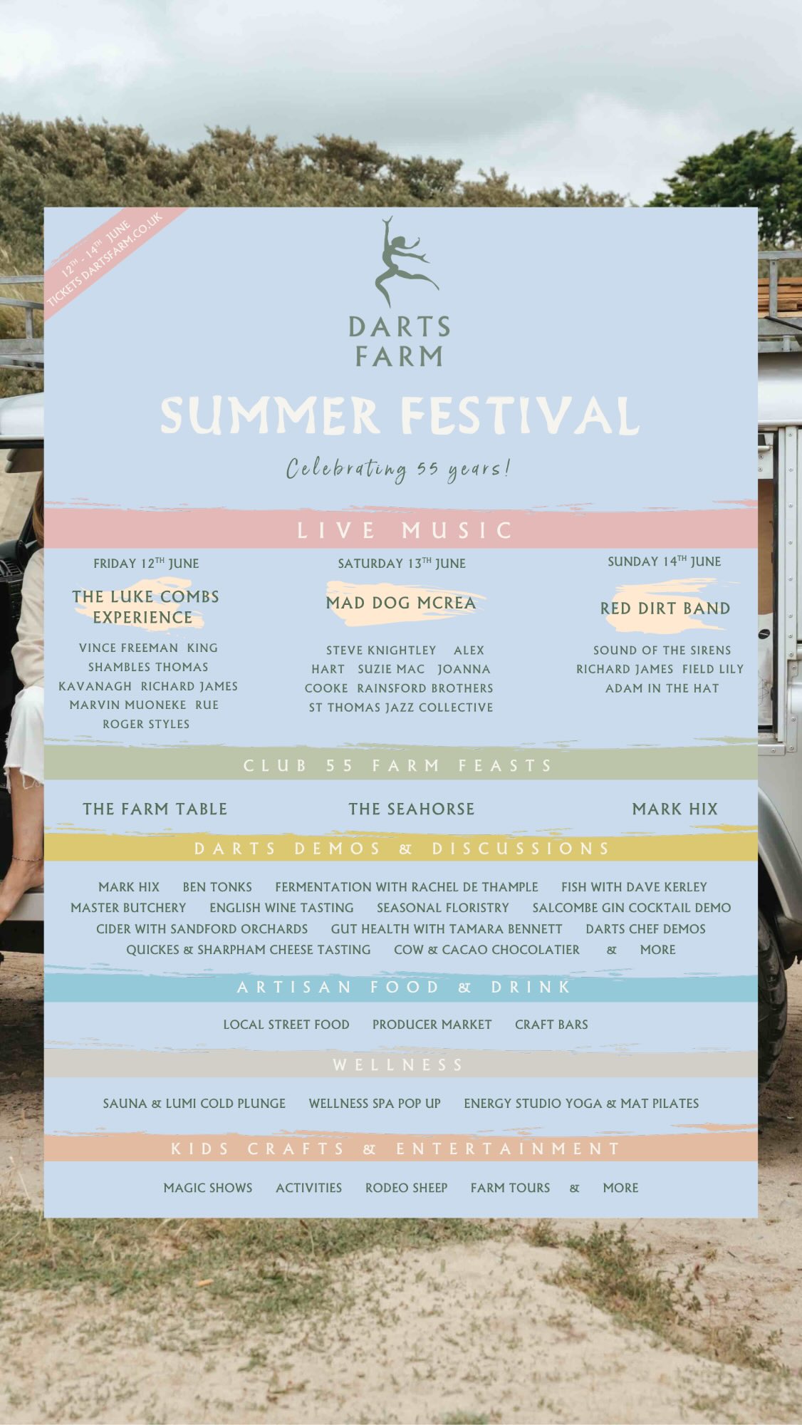 We’ve kept our events announcements to our newsletters until now. A last addition to our calendar for @dartsfarm in just 4 weeks calls for a special shout-out ❤️🥳 can’t wait to meet you all in the field, 12-14 June at the Darts Farm Summer Festival 🤩
📍 Darts Farm, Topsham
#landrovercoffee #coffeelandrover #summerindevon #festivalcoffee #damngoodcoffee