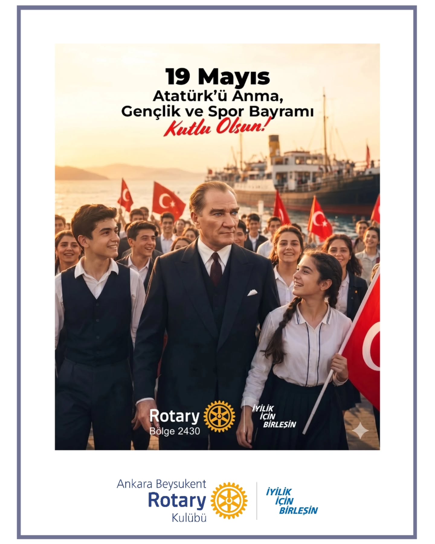 19 Mayıs Atatür'ü Anma, Gençlik ve Spor Bayramımız Kutlu Olsun 🇹🇷