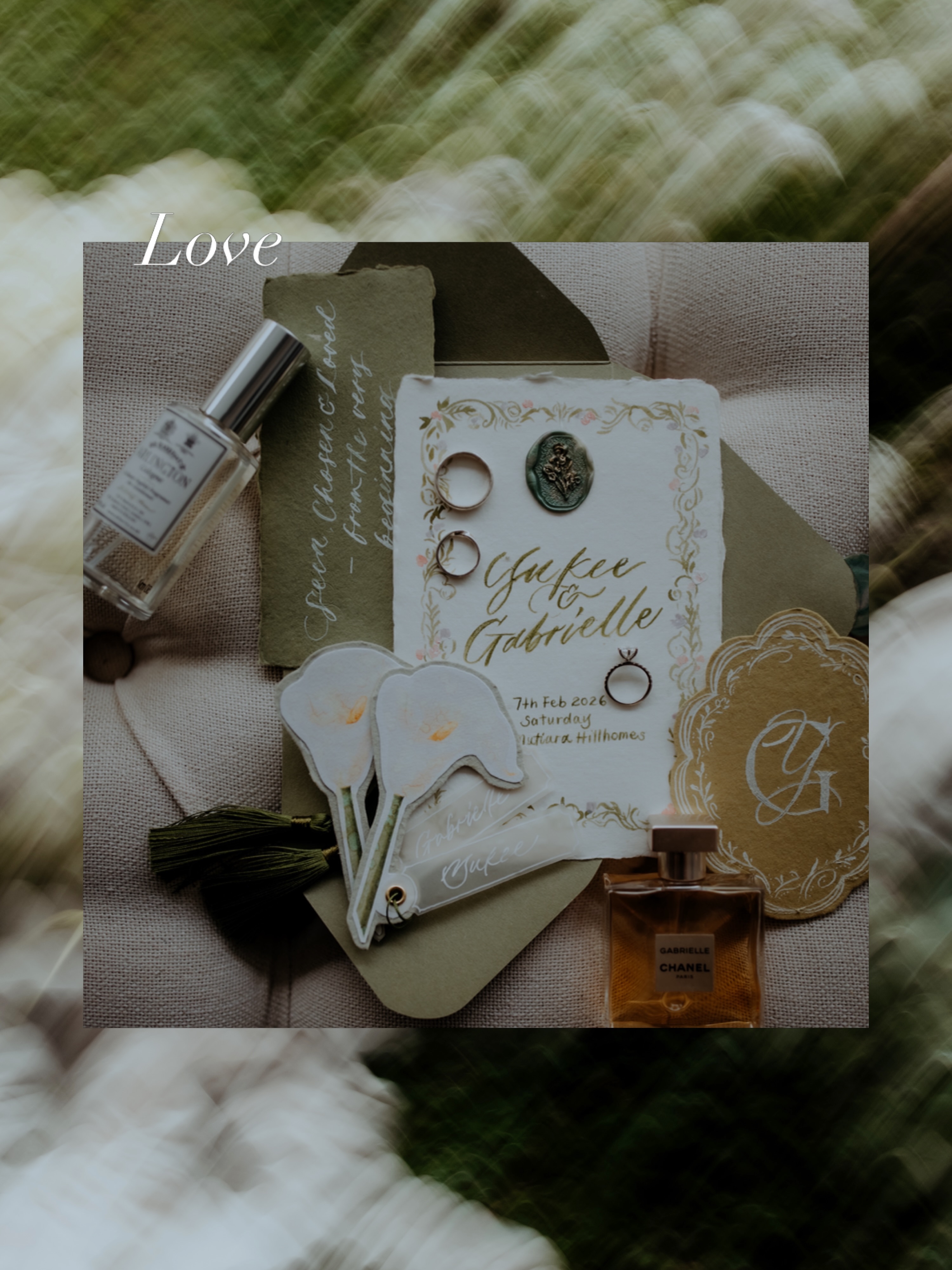 it’s too beautiful not to share. 💚🌿🥹🐝
Photographs Credit to @jessielyee_
Wedding Planner : @37degree_weddingevents
Wedding Stationery : @thewhitepaper.co
#weddingstationary