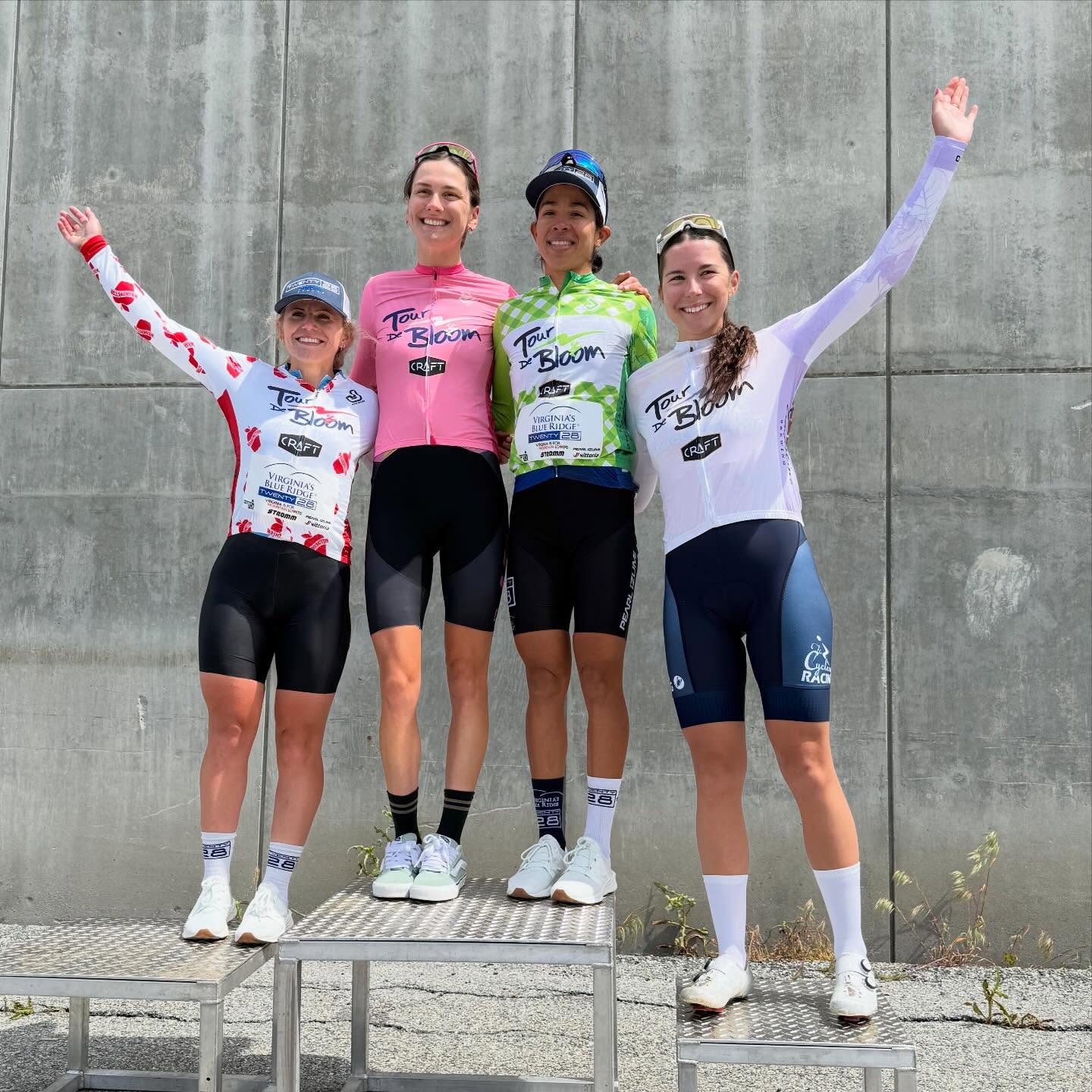 Your elite women’s leaders after a brutal stage two in the windy, rolling fields on the Waterville plateau.
Pink - @grace_arlandson - @aegisnextstepracing
Green - @marliesmejiasgarcia - @twenty28procycling
Polka Dot - @annnahicks - @twenty28procycling
White - @dylann_baker - @cycleryottawa