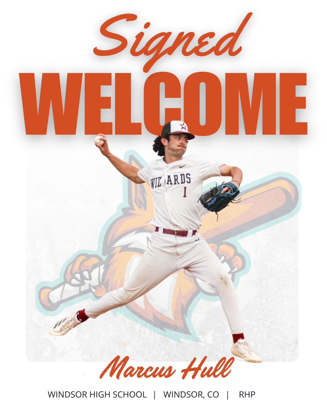 ๐๐๐๐๐๐ฟ๐๏ธ
Welcome to the Foxes, ๐๐๐ง๐๐ช๐จ ๐๐ช๐ก๐ก ๐๐ฆ
Marcus is an RHP at Windsor High School. His plans are to continue his career at Western Nebraska Community College.
Welcome to FOCO!
#focofoxes // #focobaseball